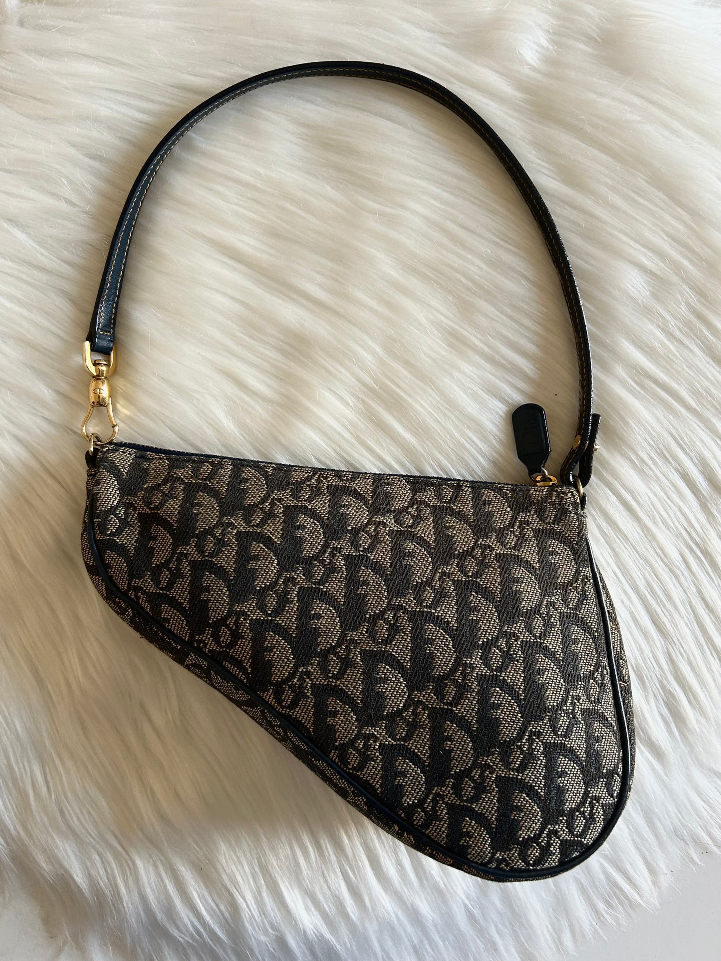 Dior Saddle vintage in monogram