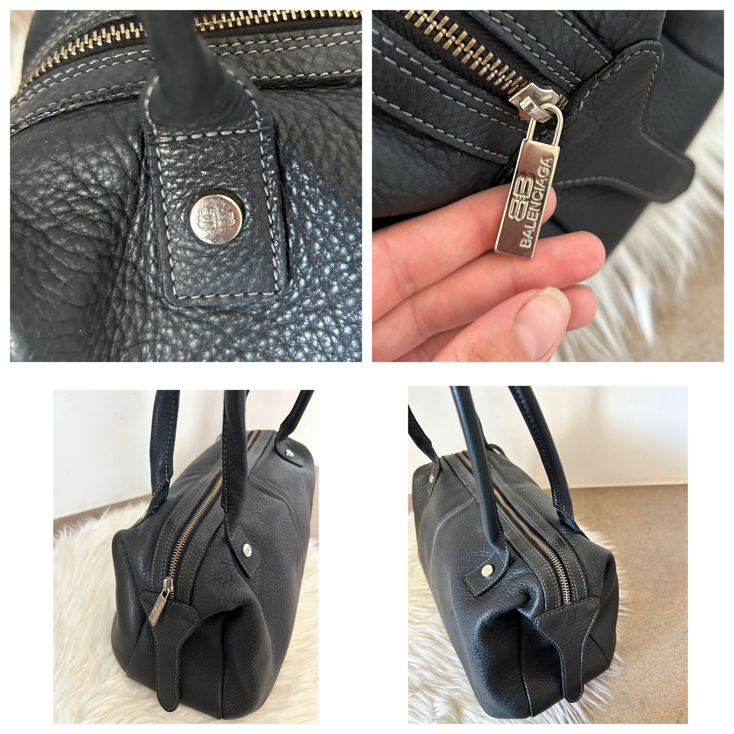 Tote bag Balenciaga in pelle
