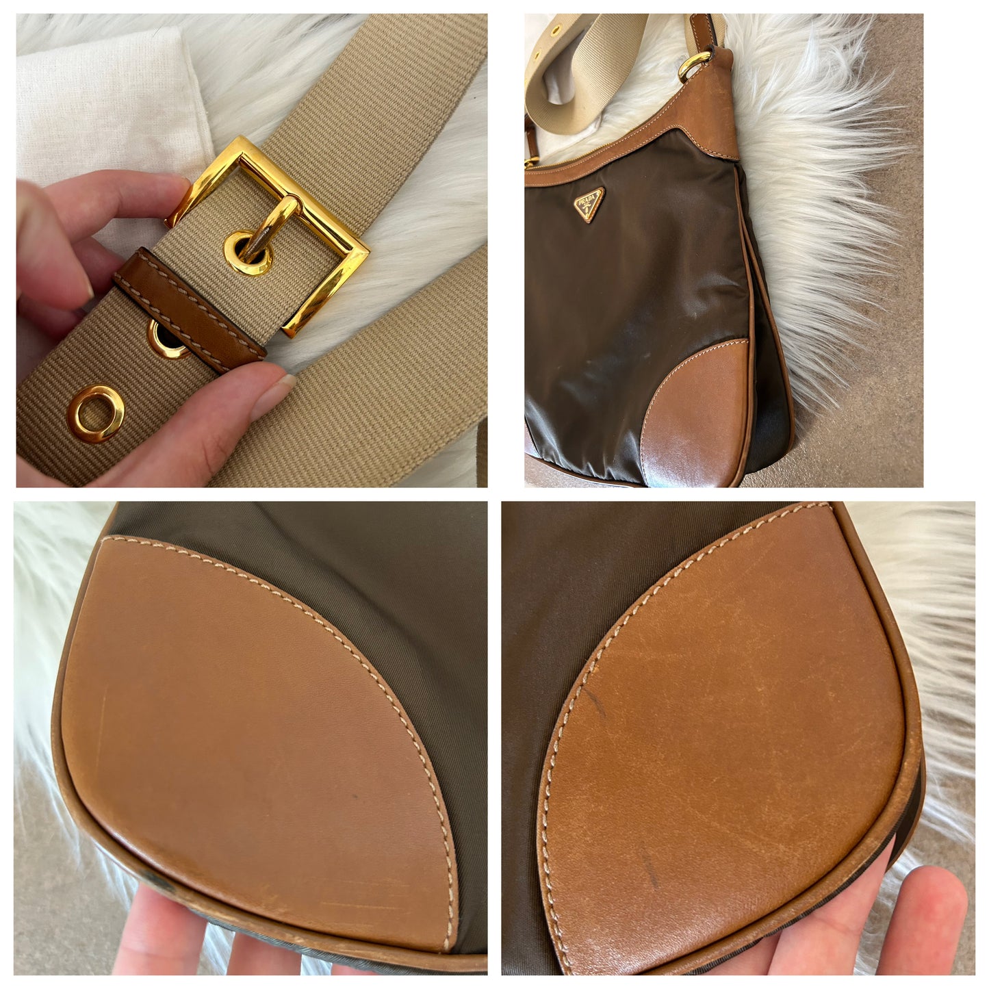Borsa Prada a tracolla