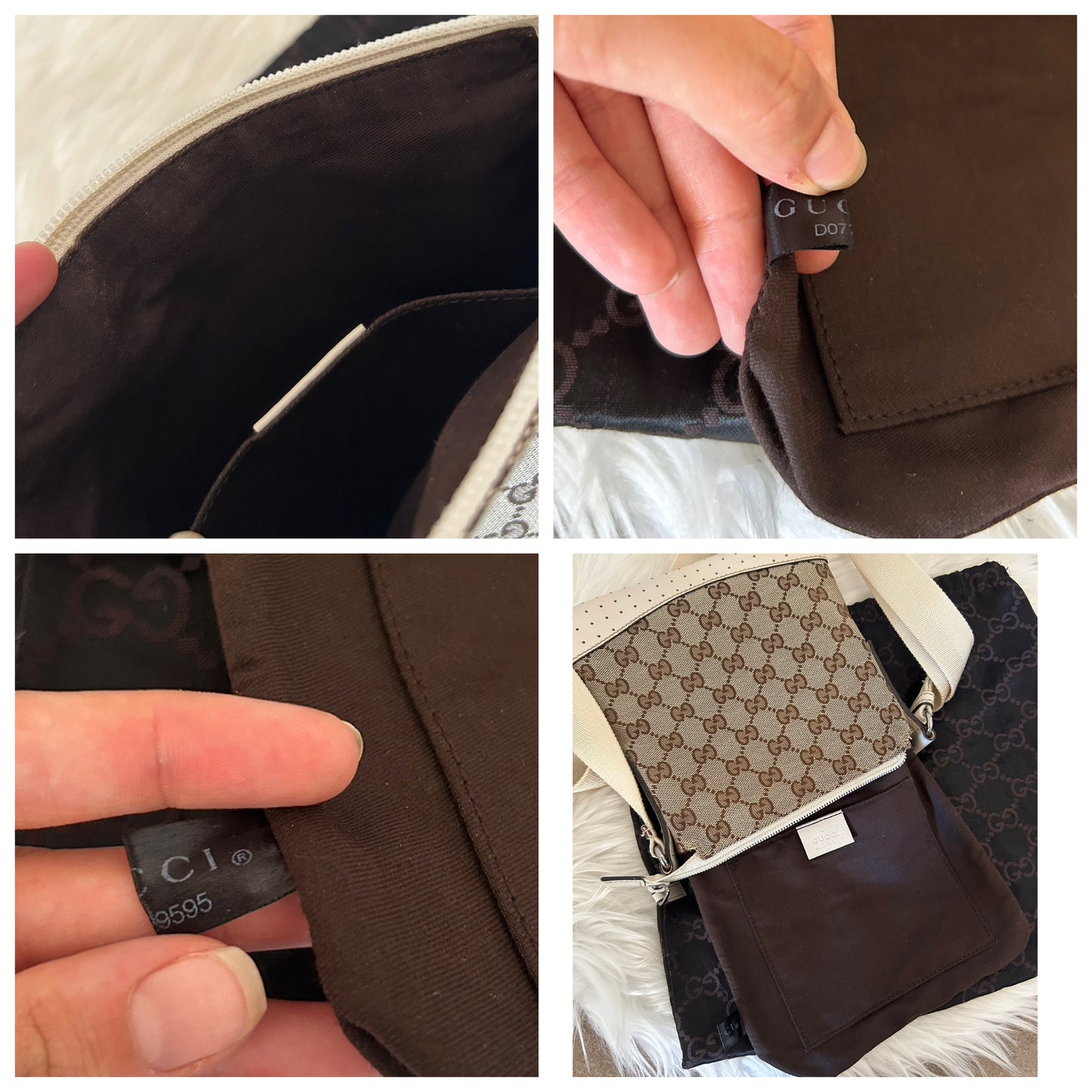 Gucci tracolla in monogram