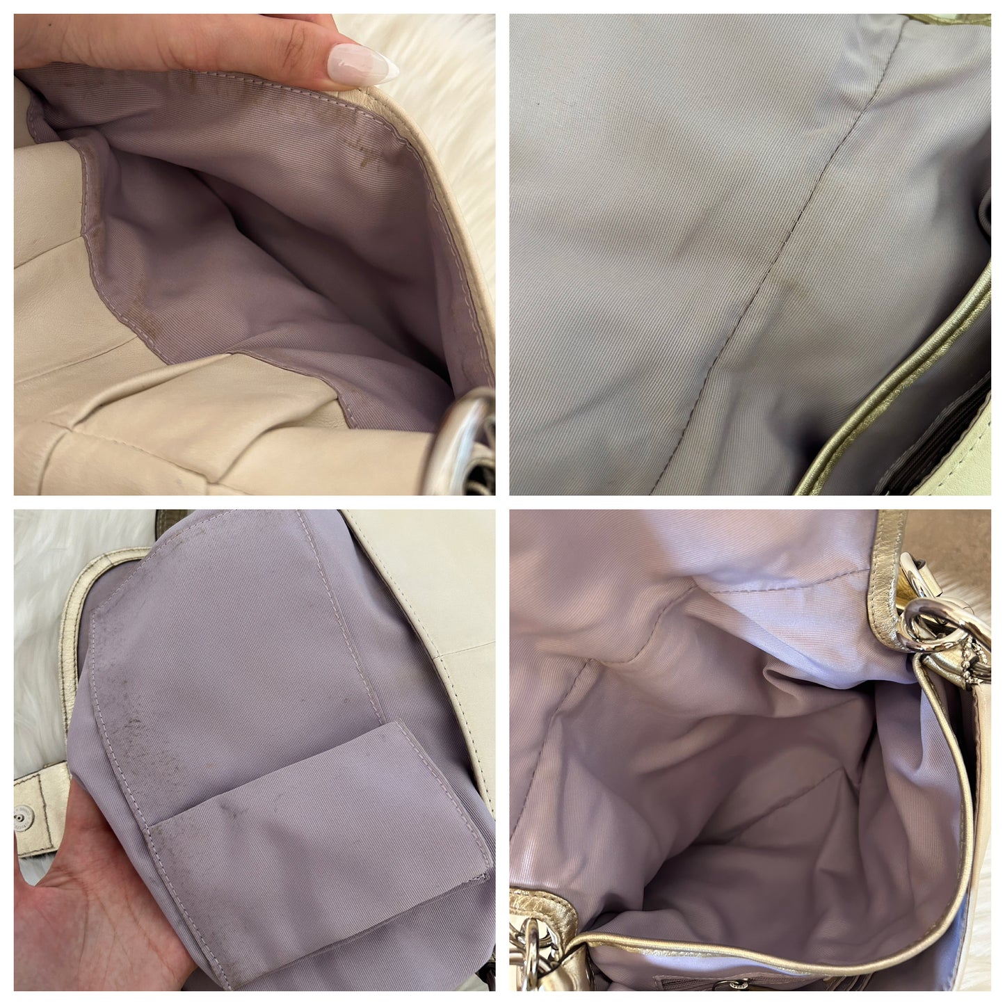 Coach Signature Sufflette in pelle