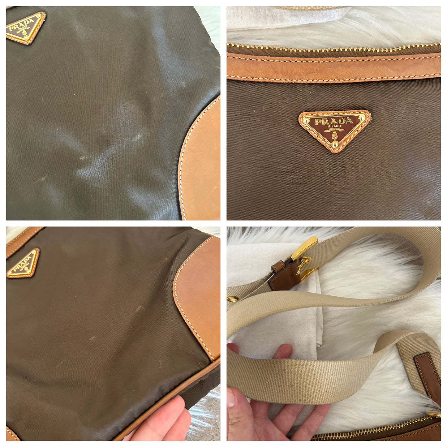 Borsa Prada a tracolla