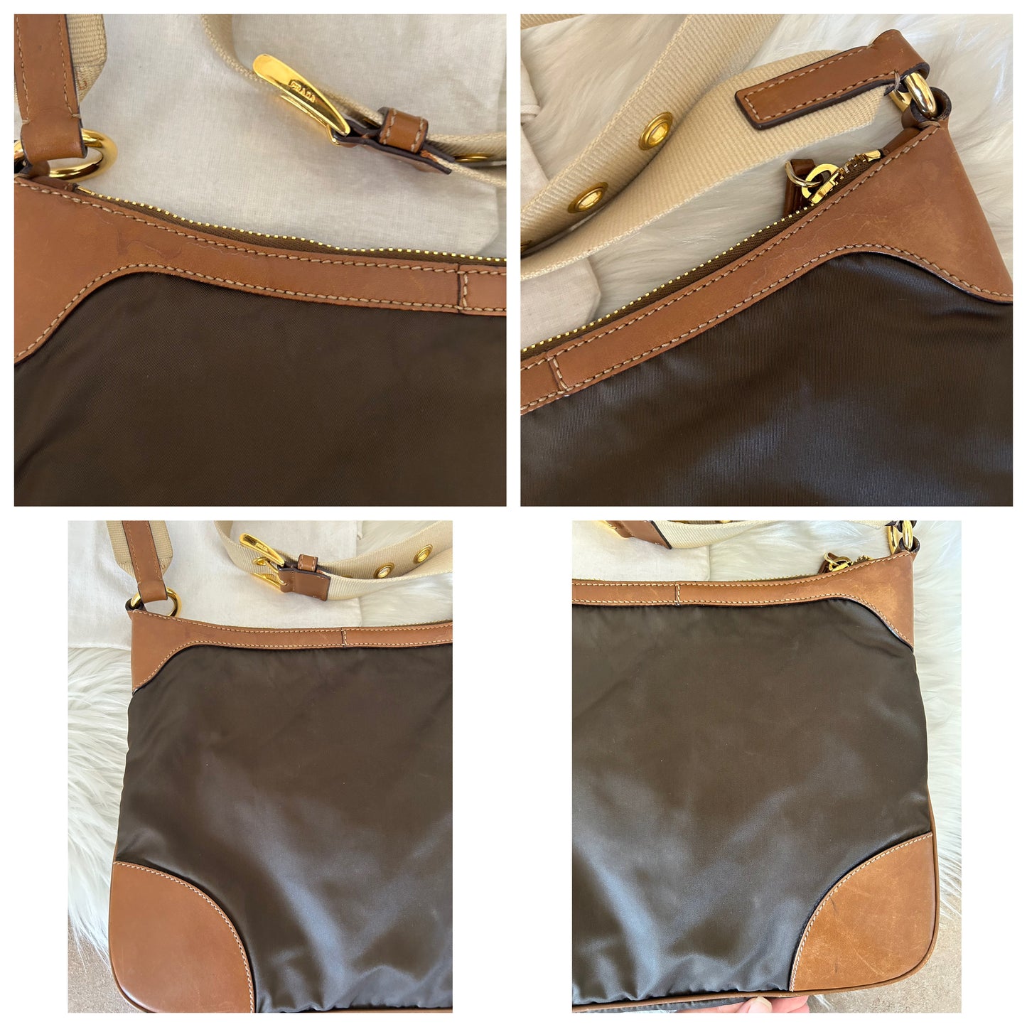 Borsa Prada a tracolla