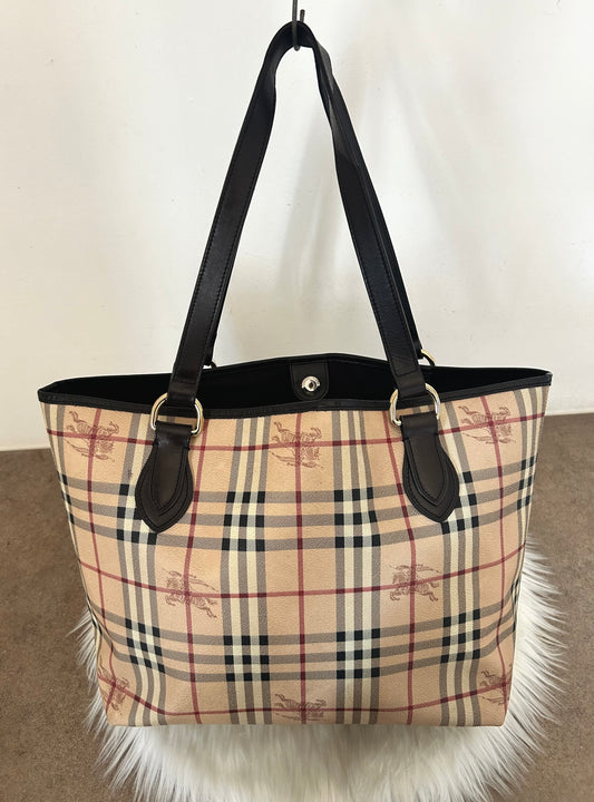 Burberry Check tote bag