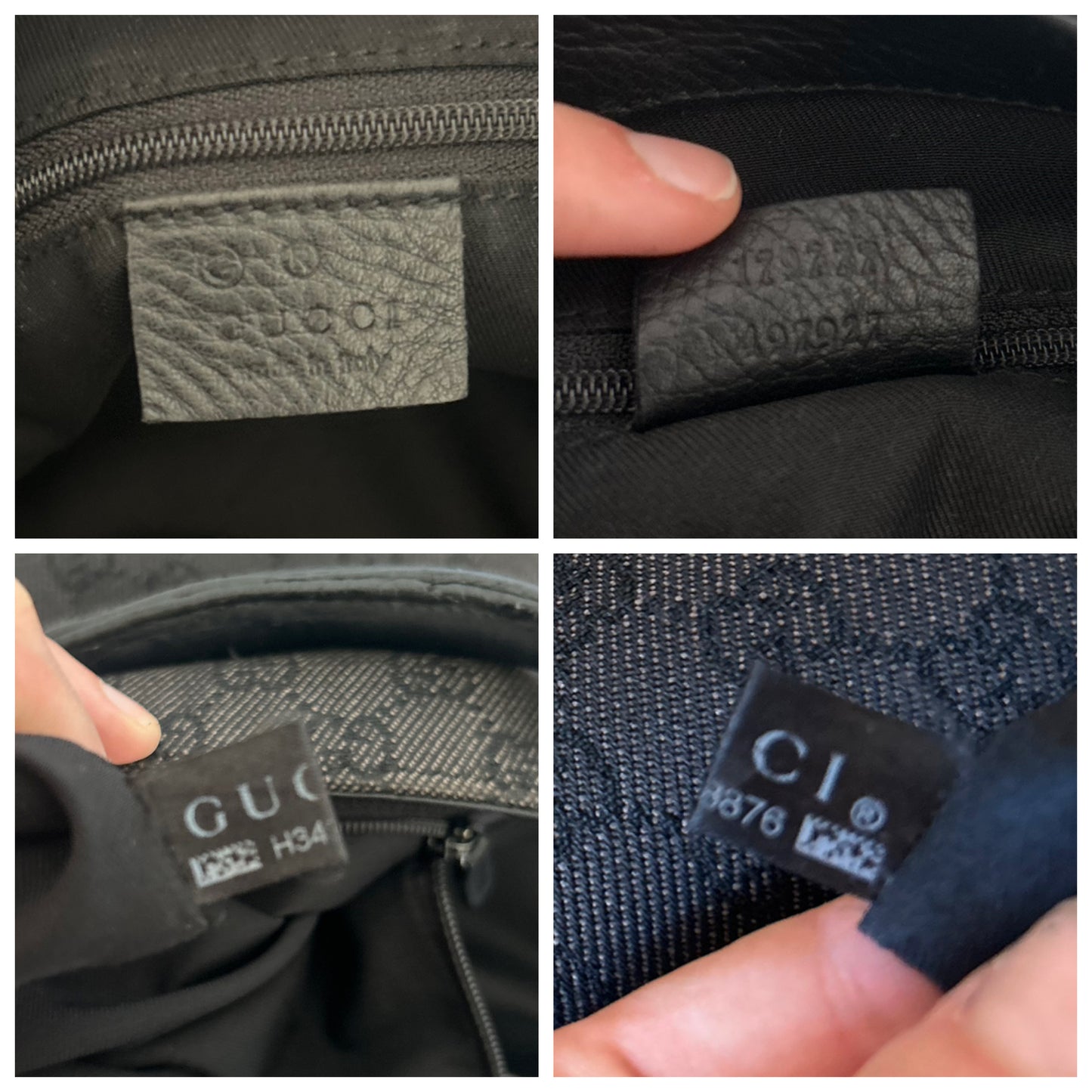 Gucci Hobo tote in denim