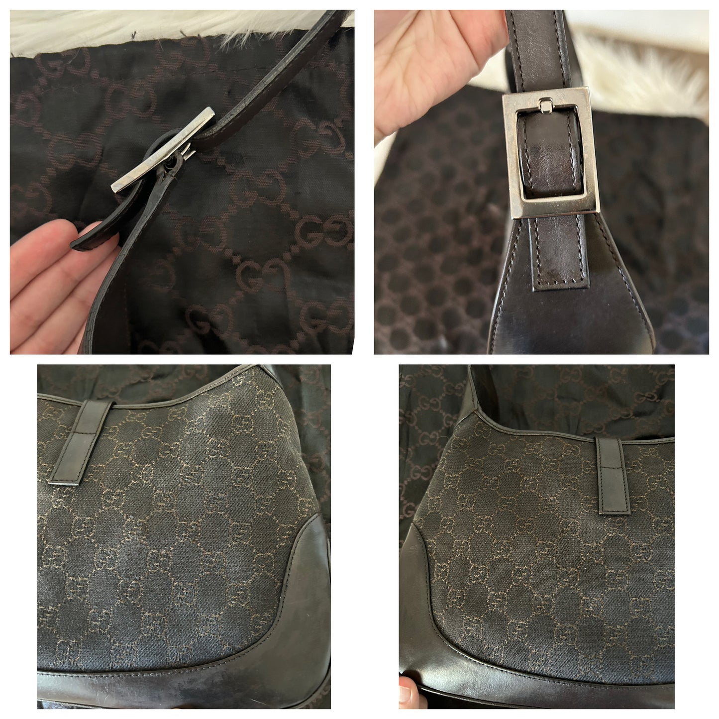 Gucci Jackie vintage grande con dust bag