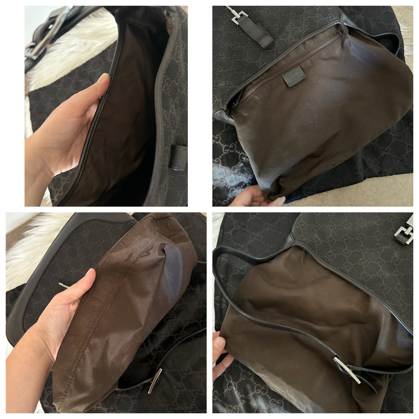 Gucci Jackie vintage grande con dust bag