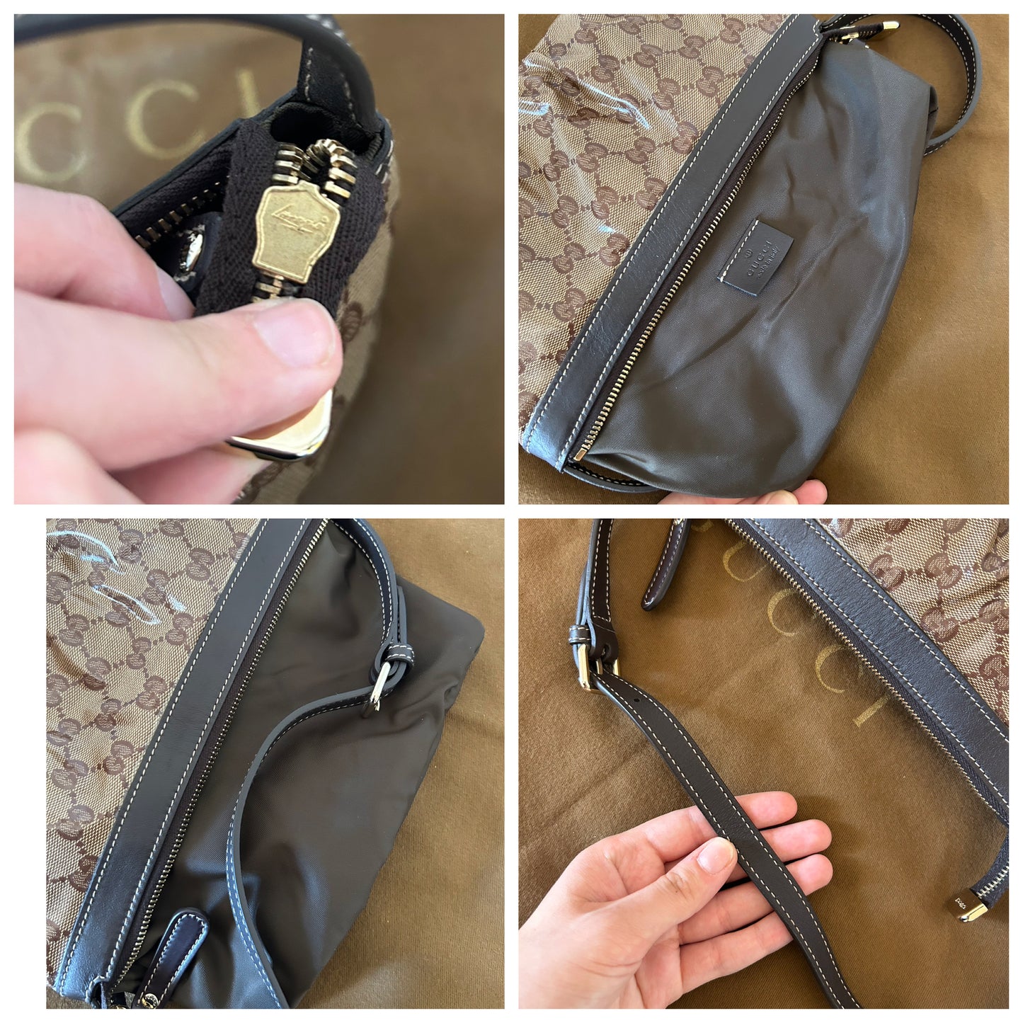Gucci Pochette Crystal in monogram