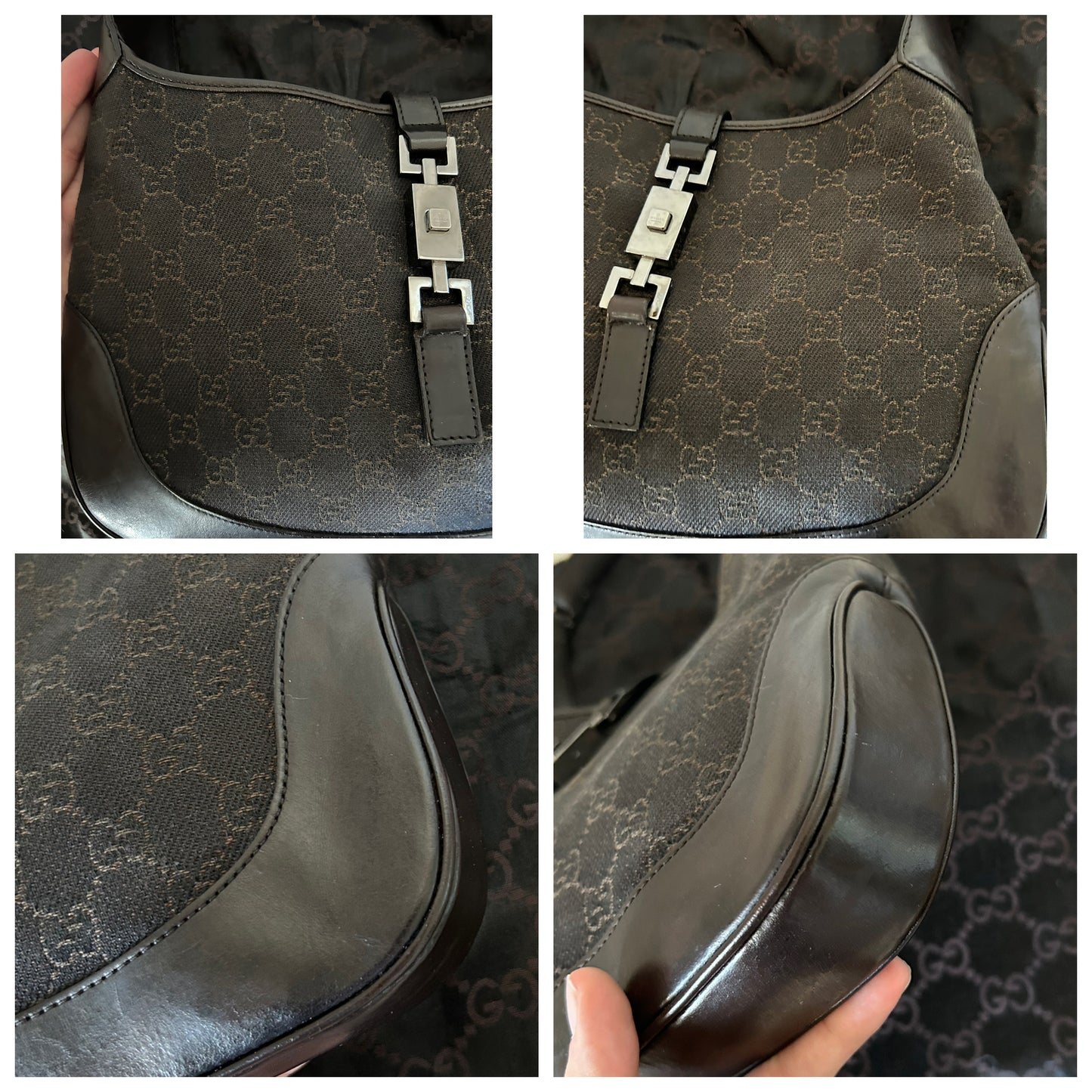Gucci Jackie vintage grande con dust bag