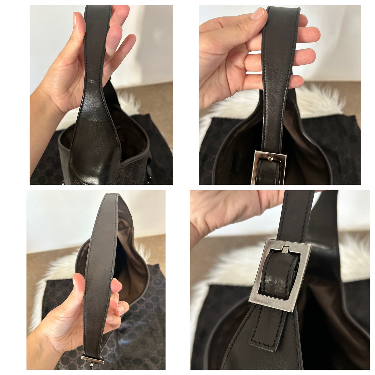 Gucci Jackie vintage grande con dust bag