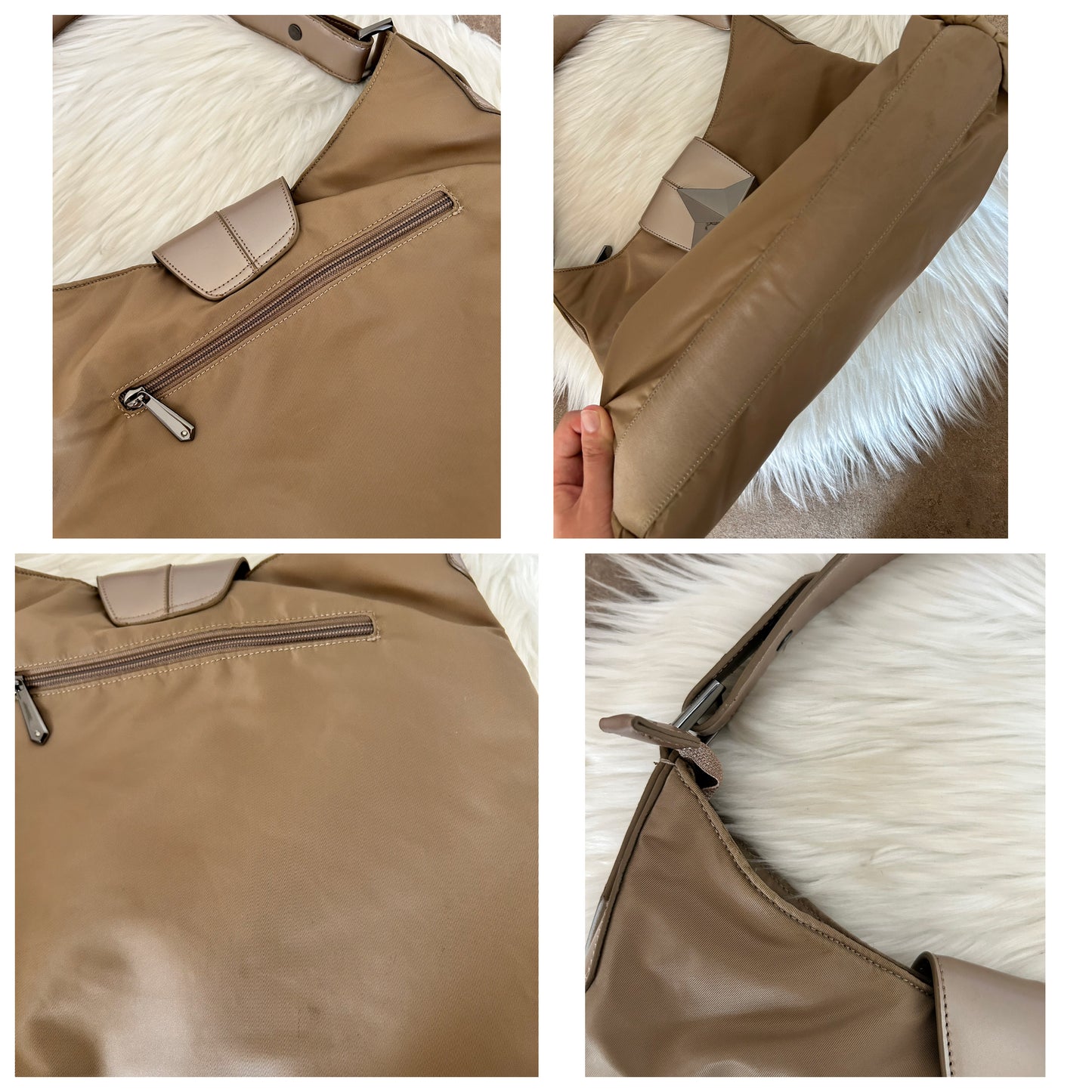 Tote bag Thierry Mugler beige