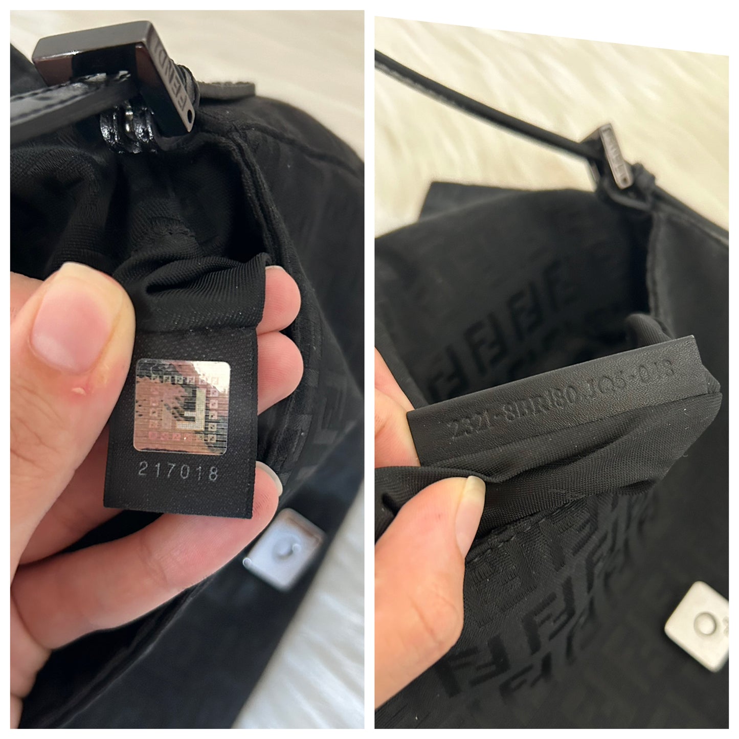 Fendi Baguette mini zucchino vintage