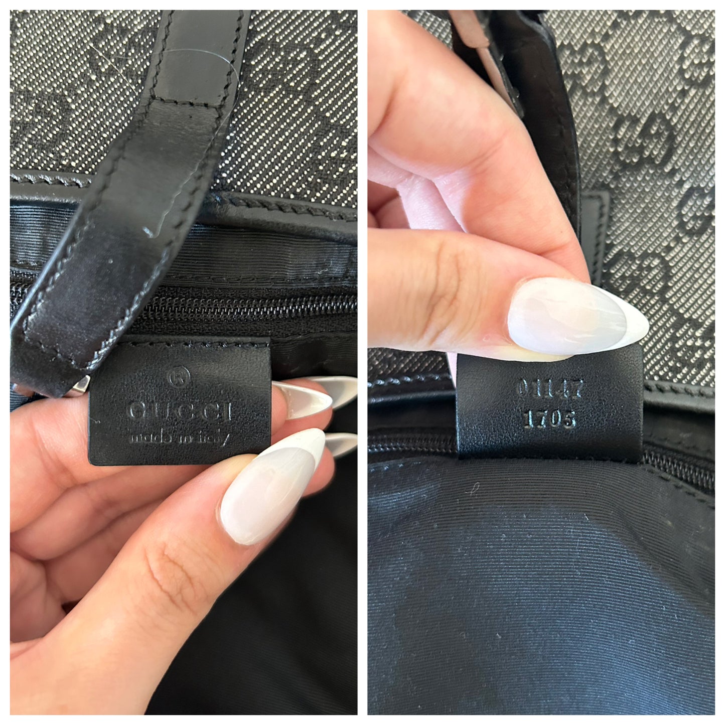 Gucci Jackie vintage mini in denim