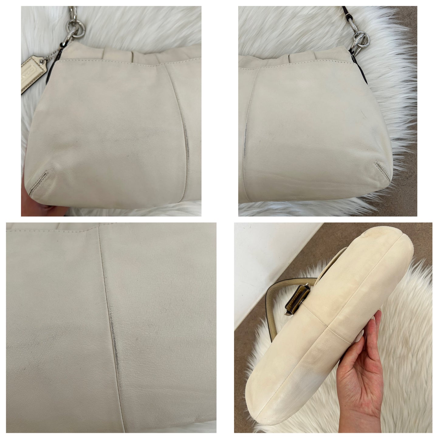 Coach Signature Sufflette in pelle