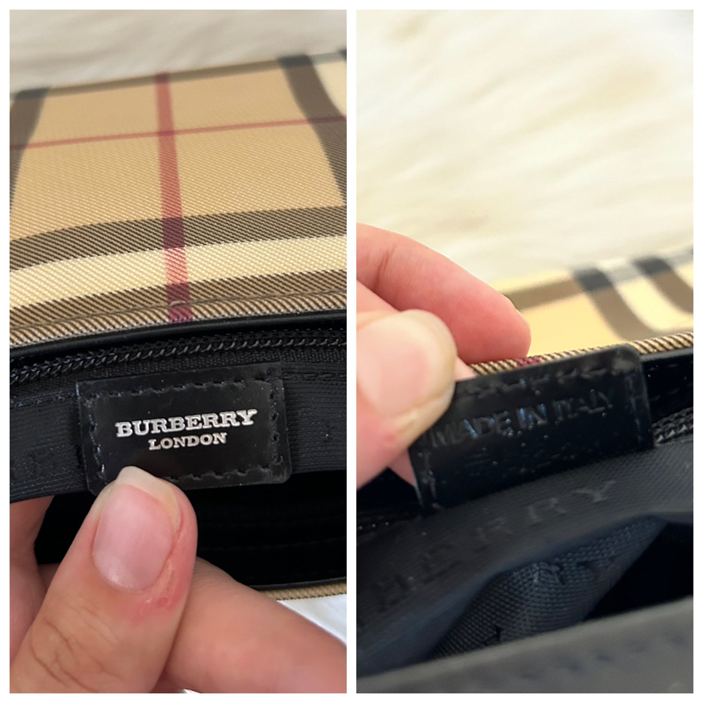 Burberry bag a spalla