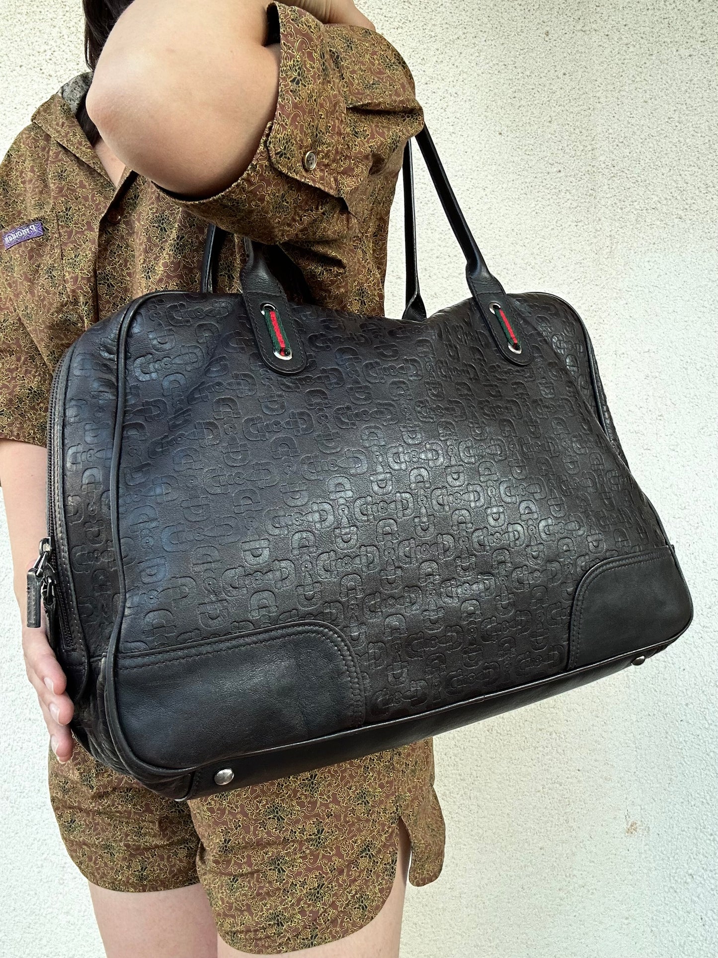 Gucci tote Horsebit in pelle