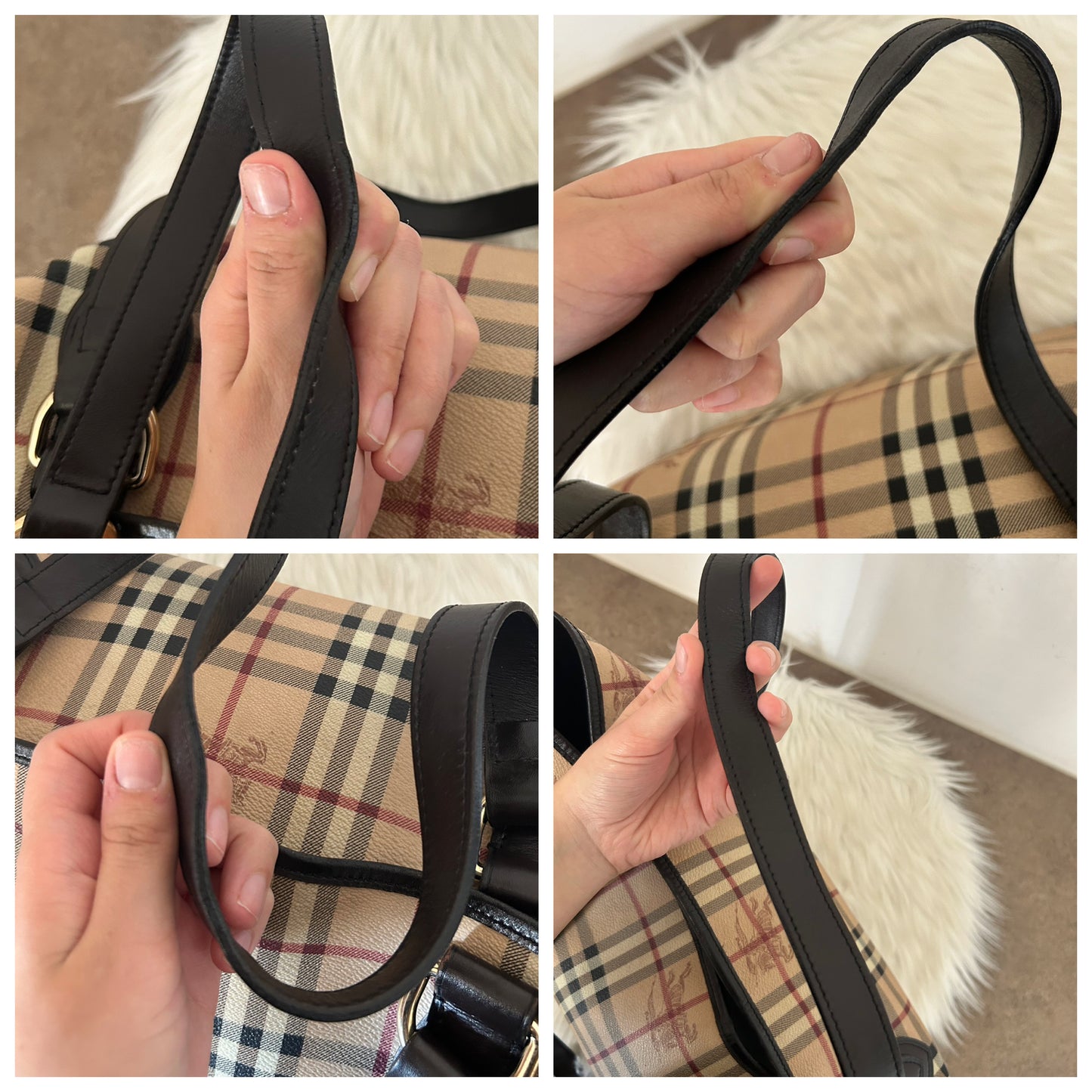 Burberry Check tote bag