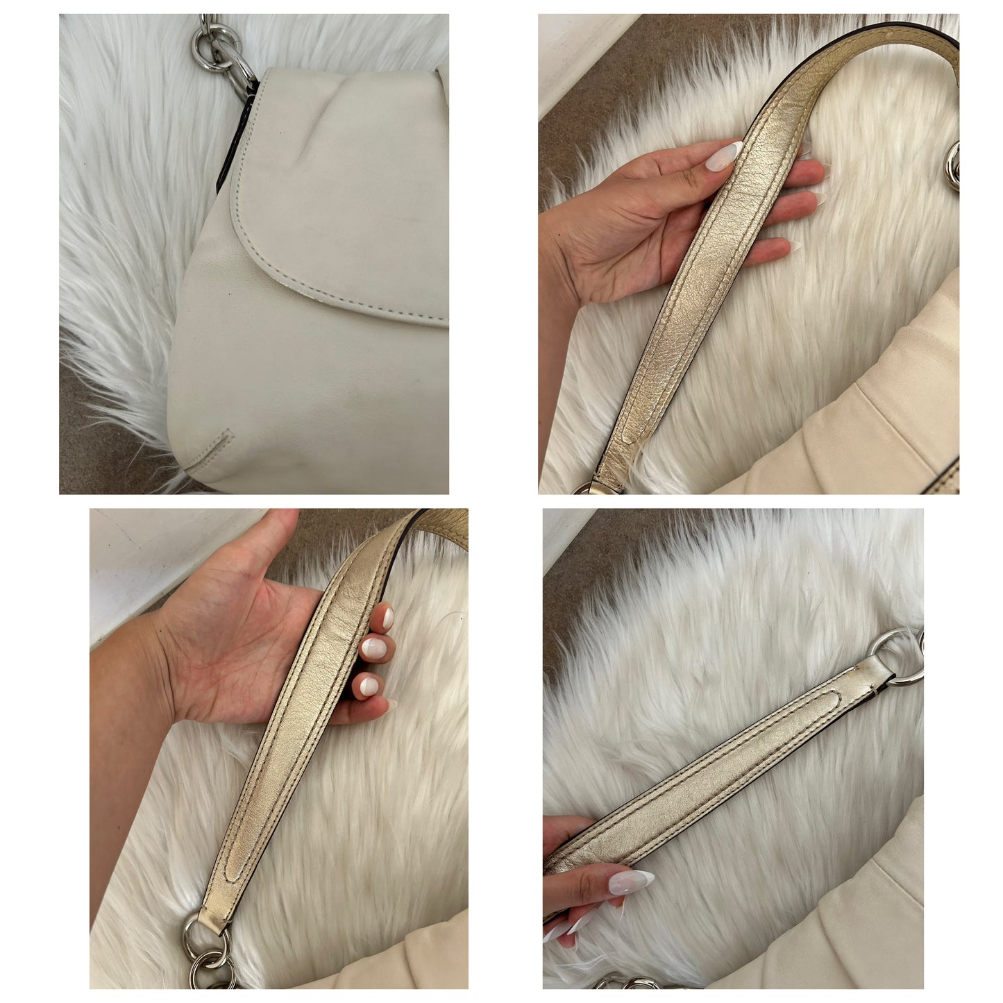 Coach Signature Sufflette in pelle