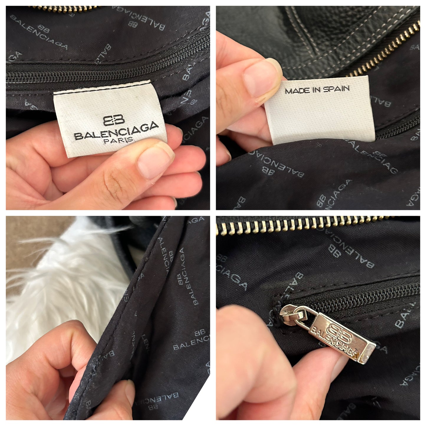 Tote bag Balenciaga in pelle