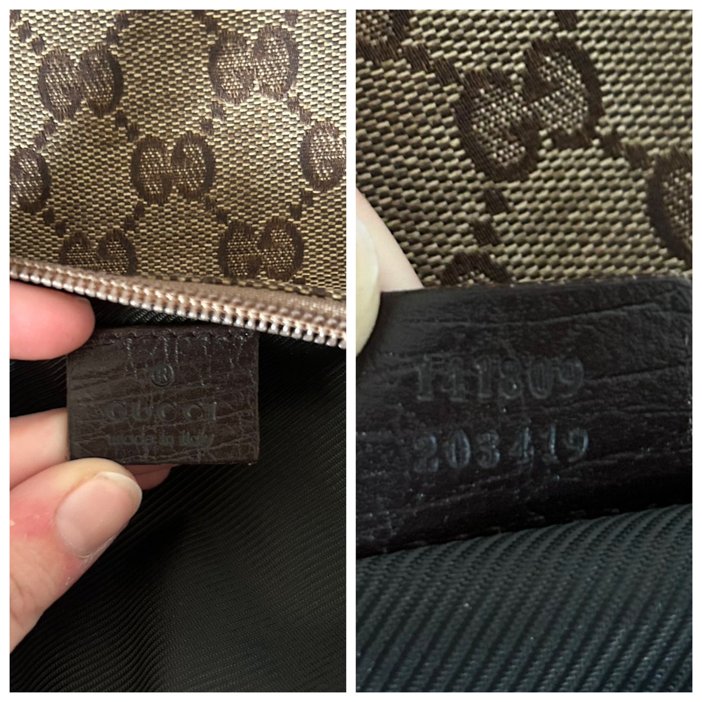 Gucci Boat in monogram
