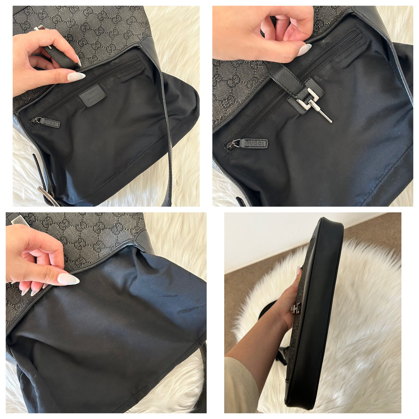 Gucci Jackie vintage mini in denim
