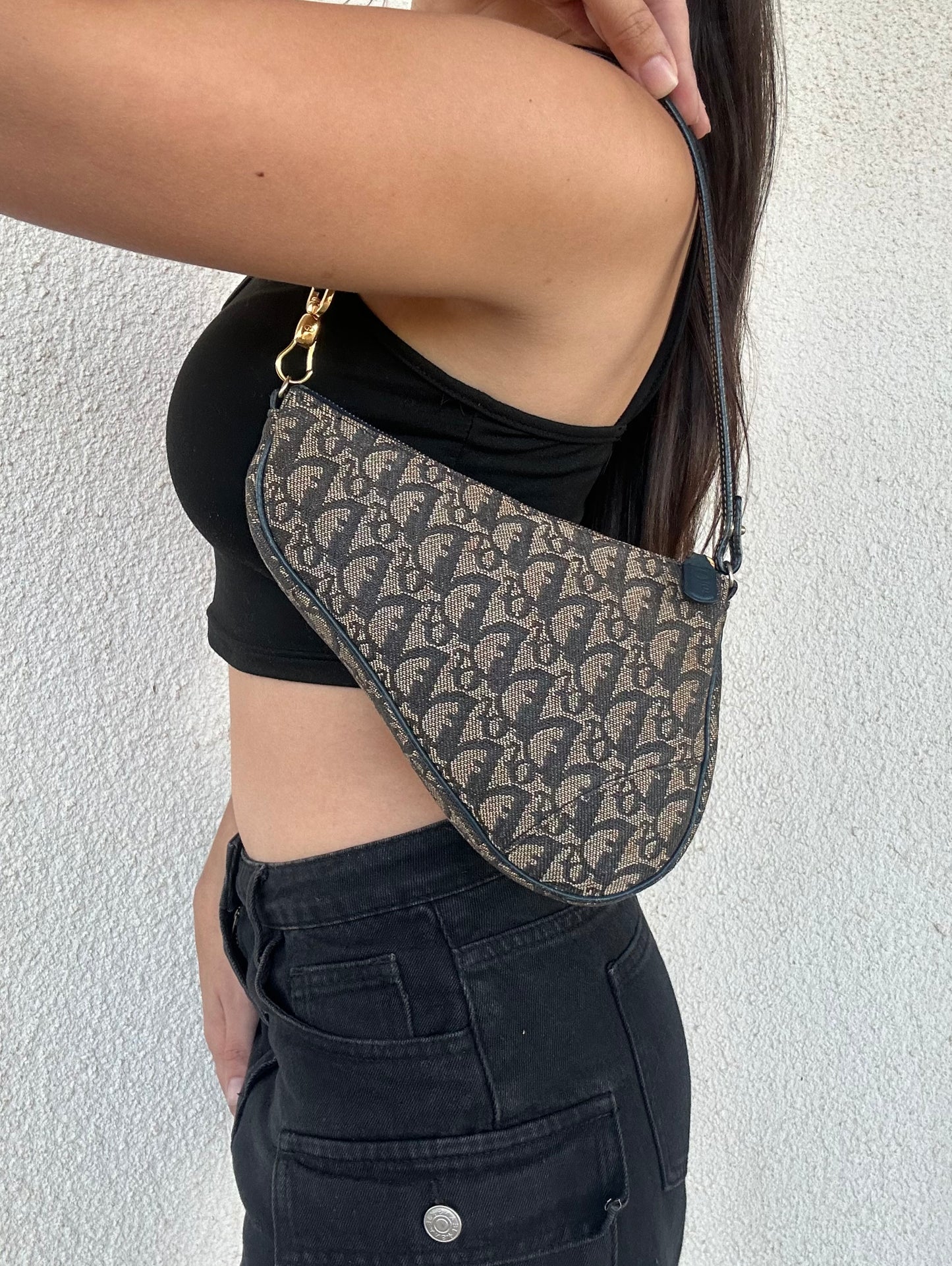 Dior Saddle vintage in monogram