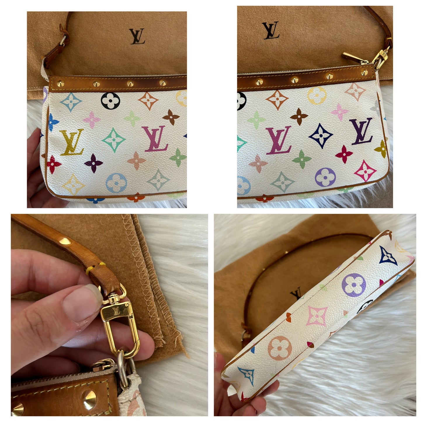 Borsetta Louis Vuitton x Takashi Murakami