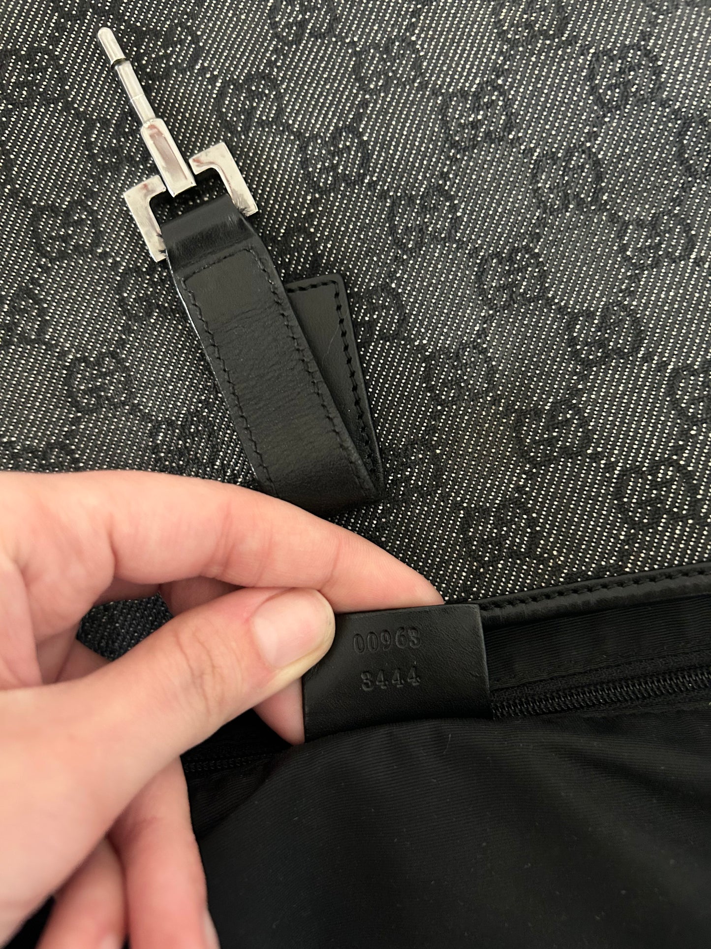 Gucci Jackie vintage medium in denim