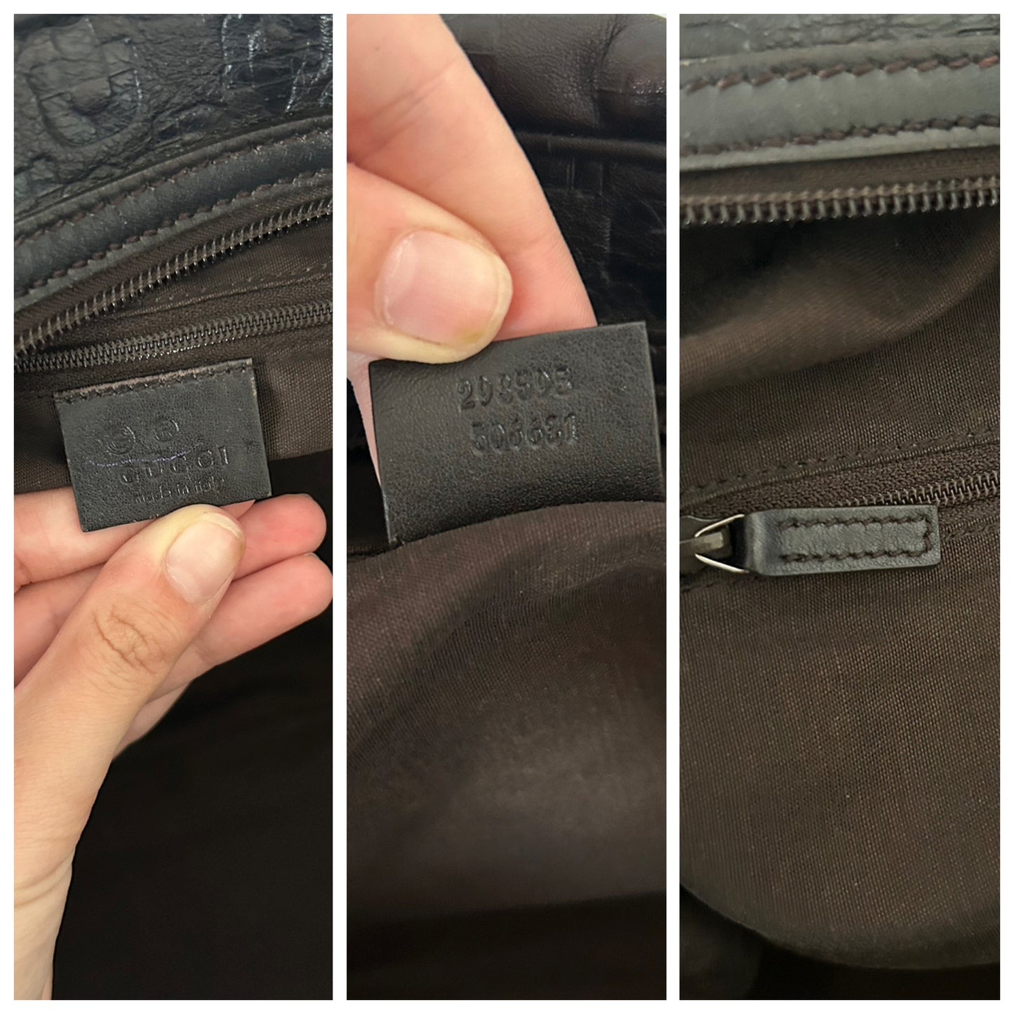 Gucci tote Horsebit in pelle
