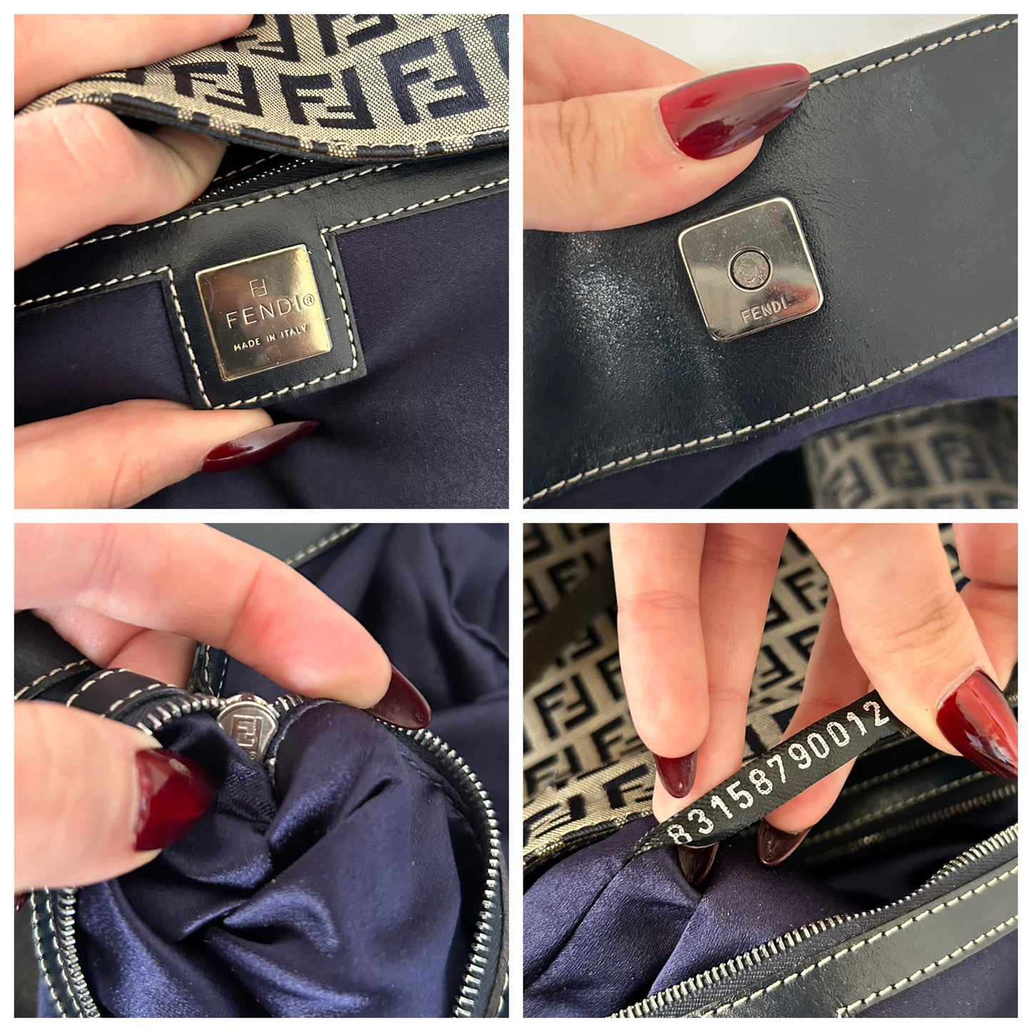 Fendi Roll Bag zucchino