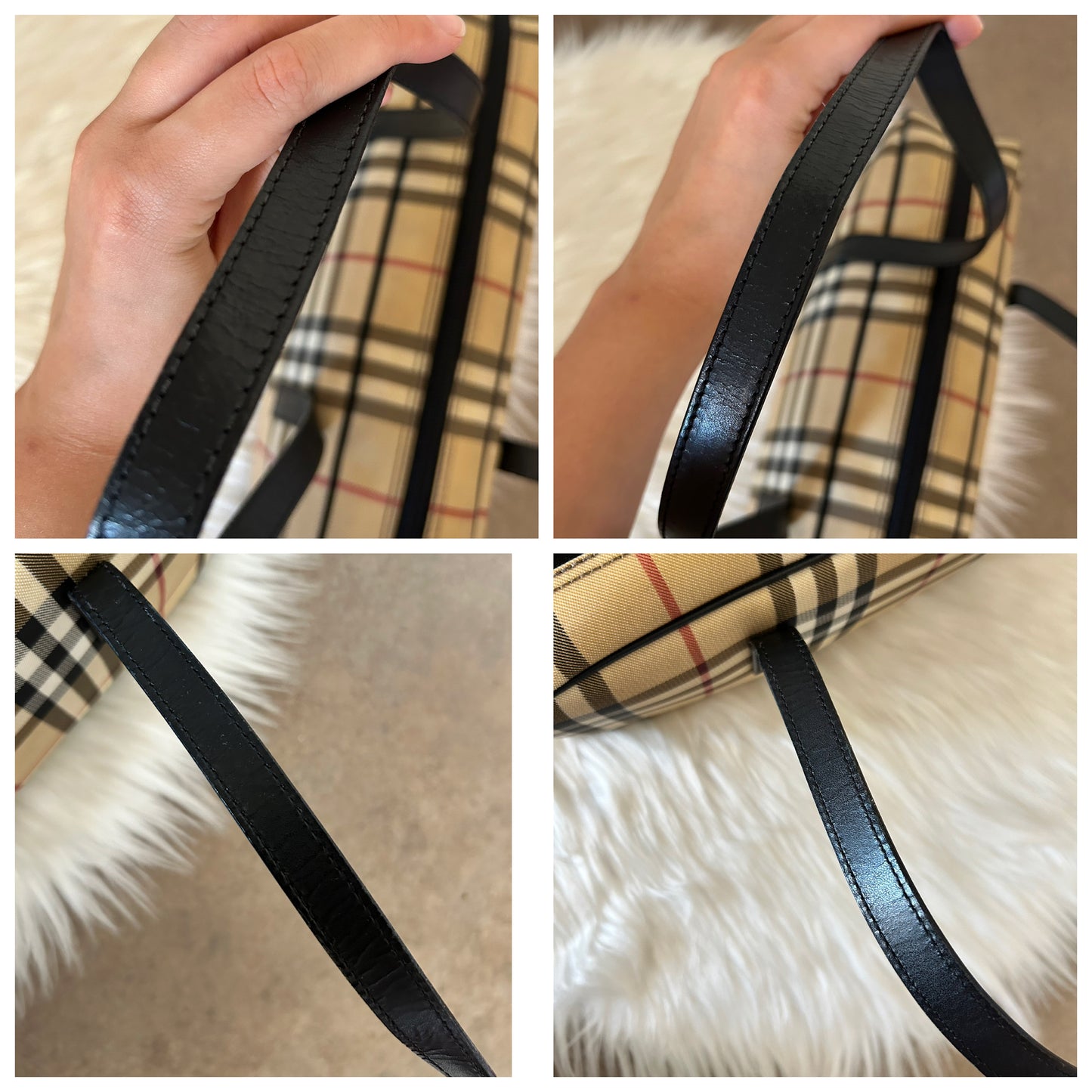 Burberry bauletto a scacchi
