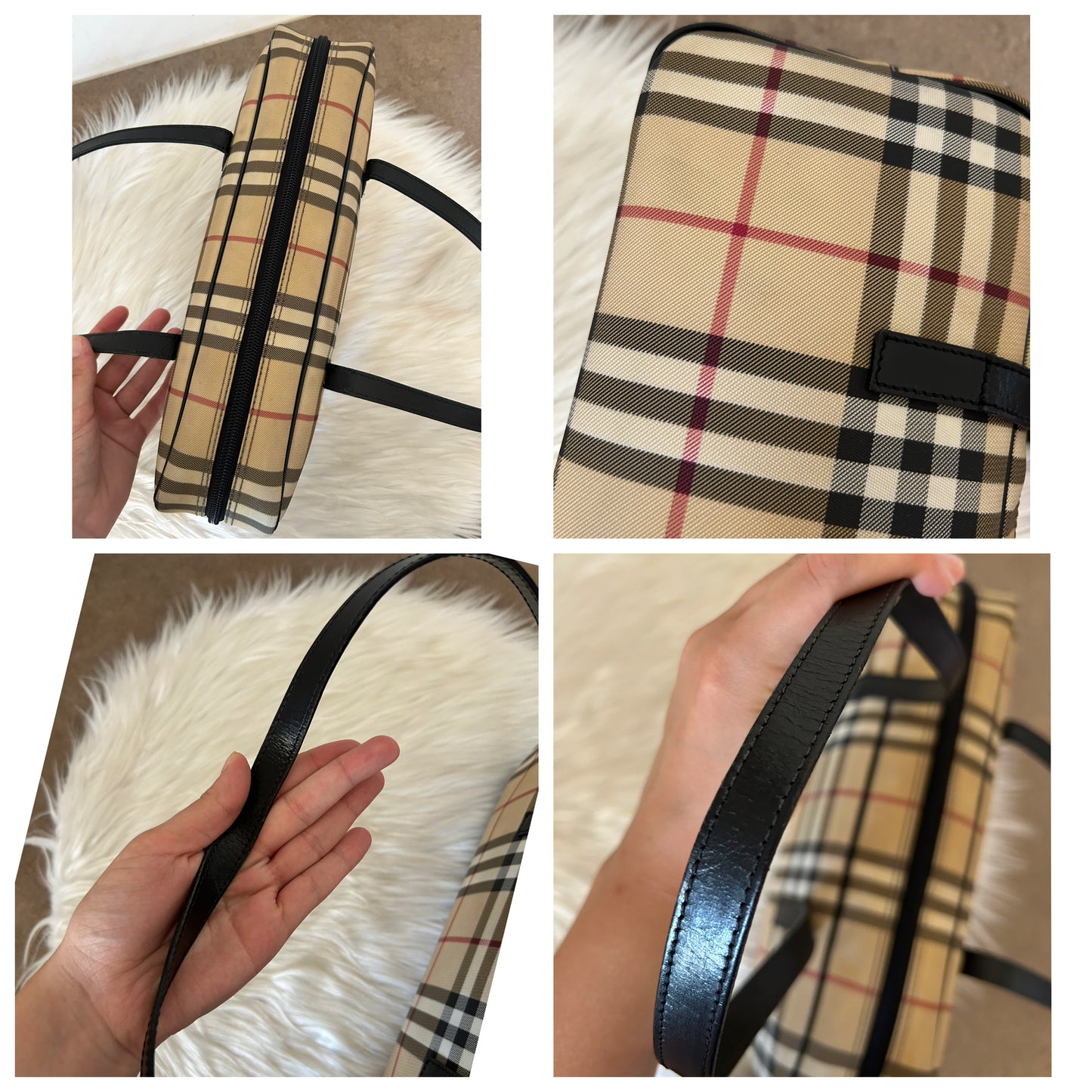 Burberry bauletto a scacchi