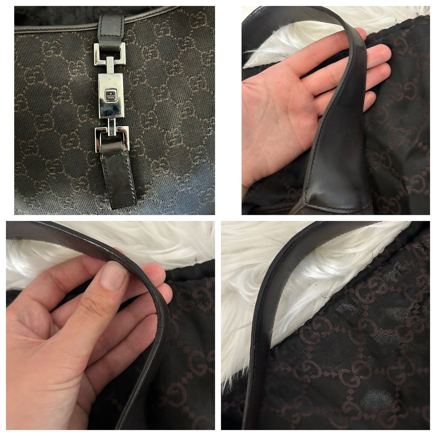 Gucci Jackie vintage grande con dust bag
