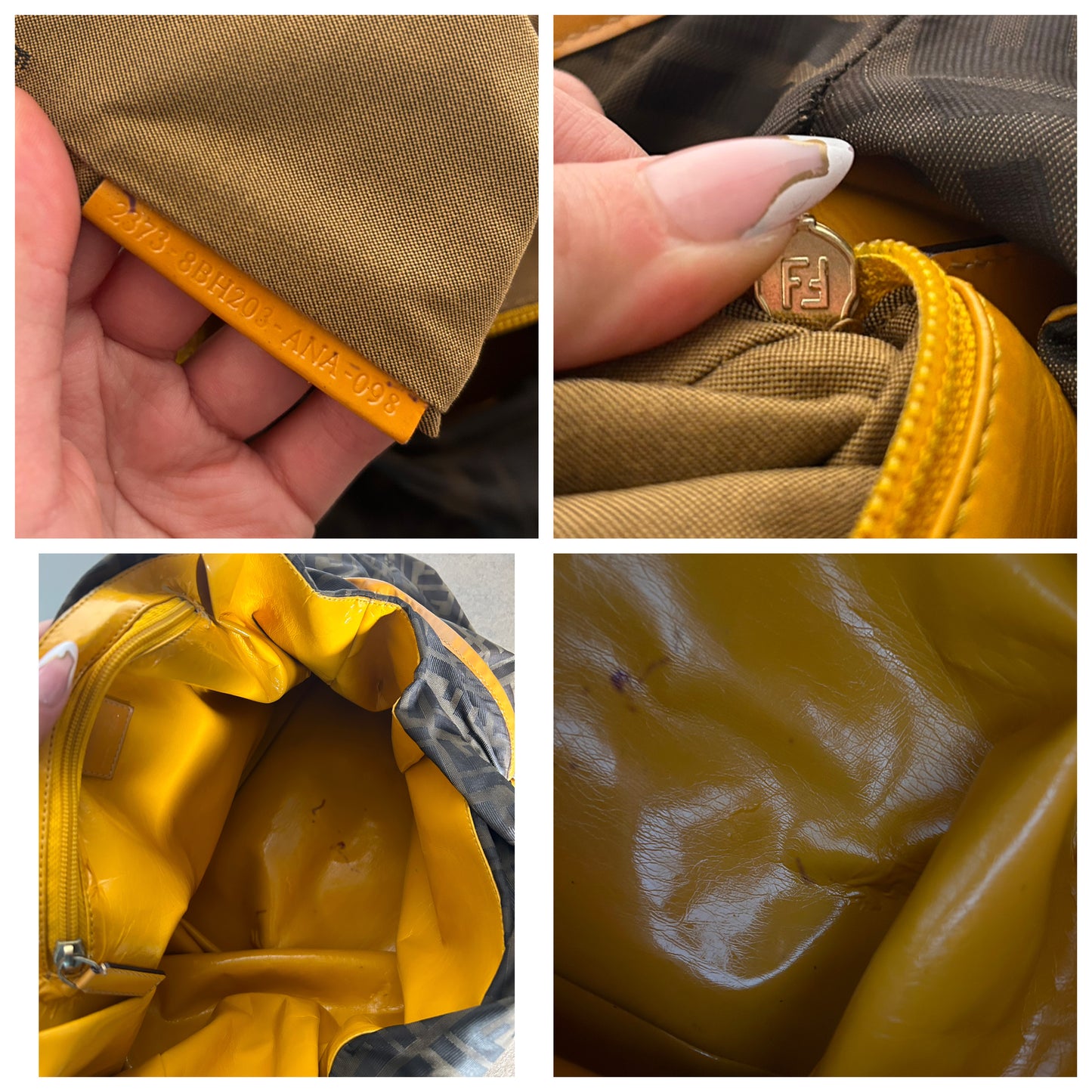 Fendi tote bag Chef zucca