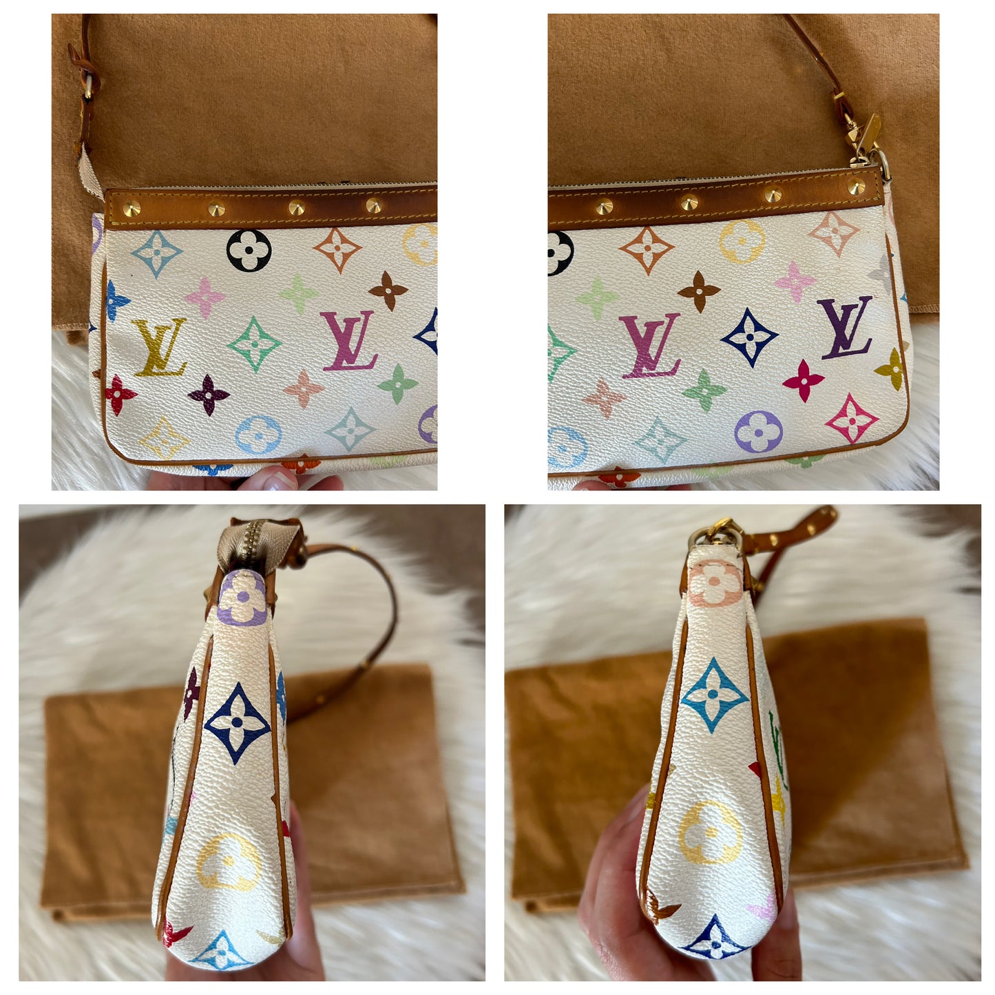 Borsetta Louis Vuitton x Takashi Murakami