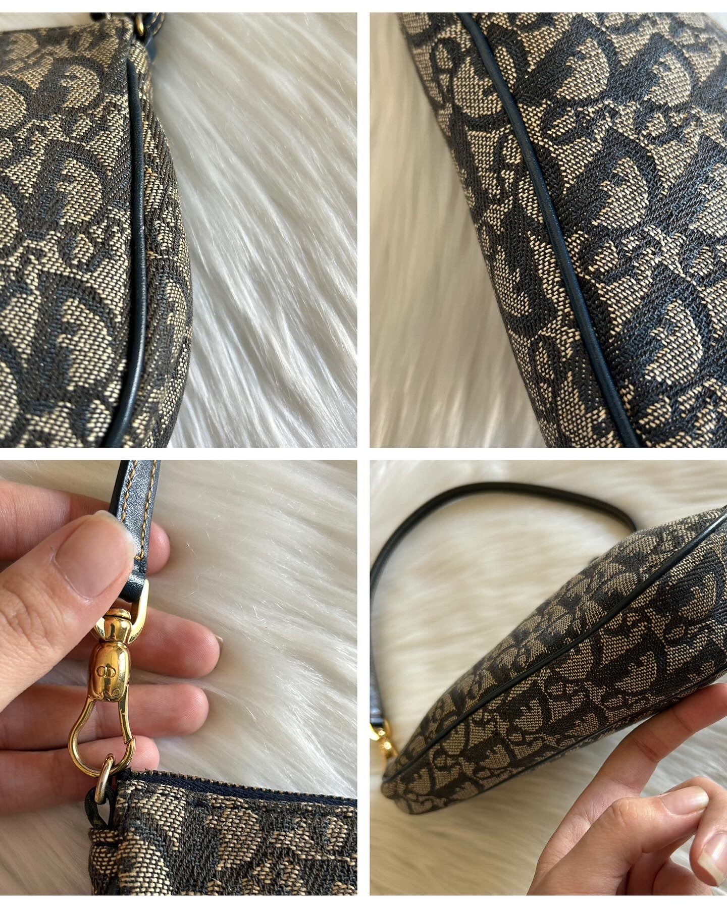 Dior Saddle vintage in monogram