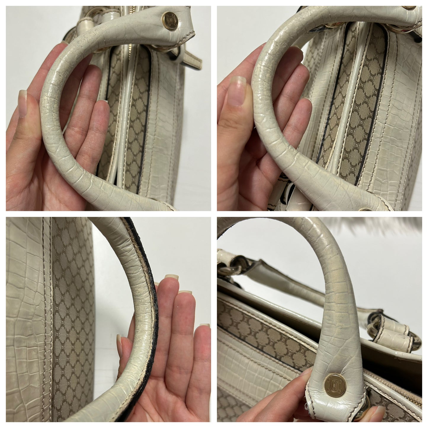 Bauletto Céline Boogie in monogram vintage con dust bag