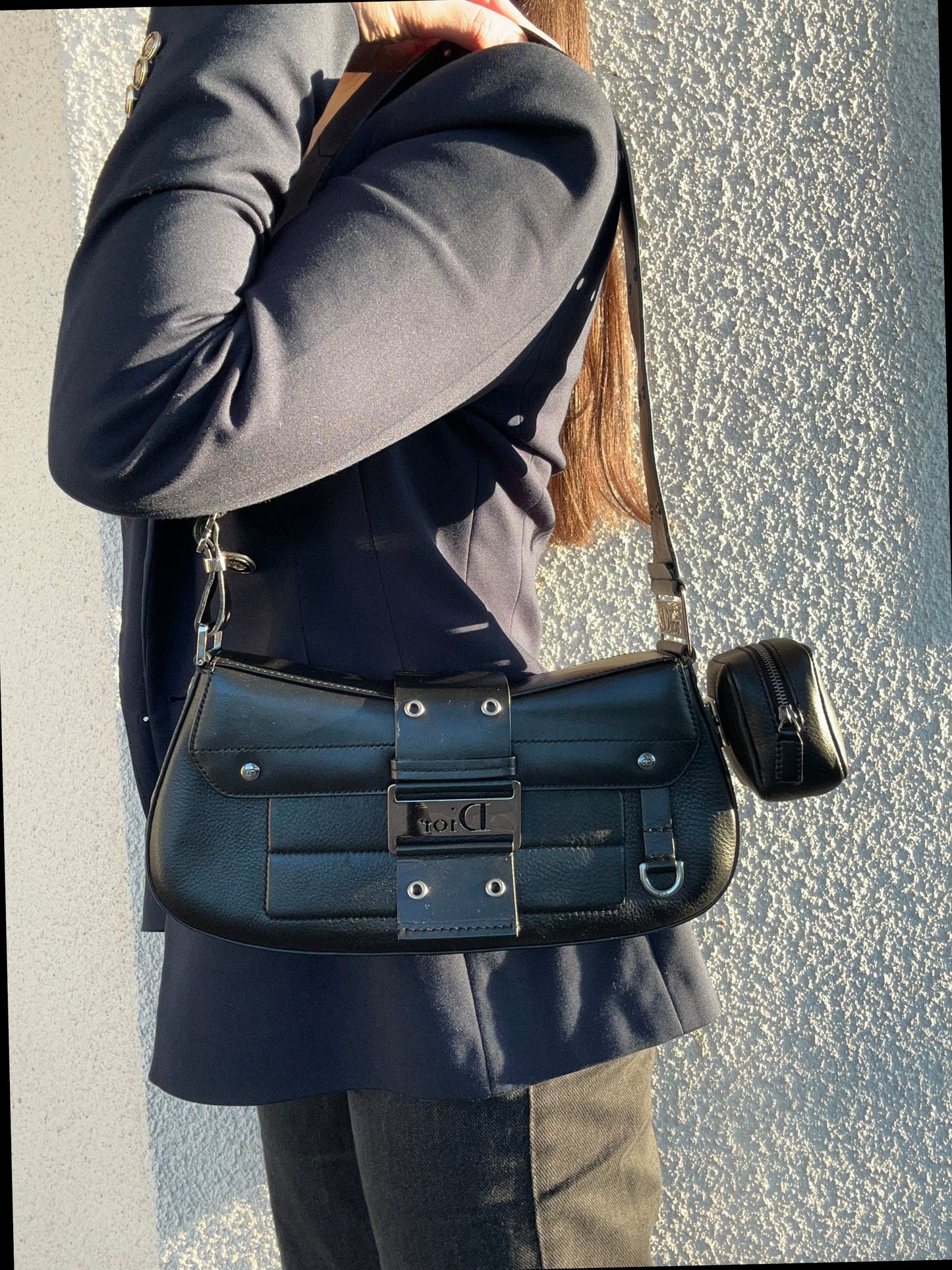 Dior Columbus nera in pelle