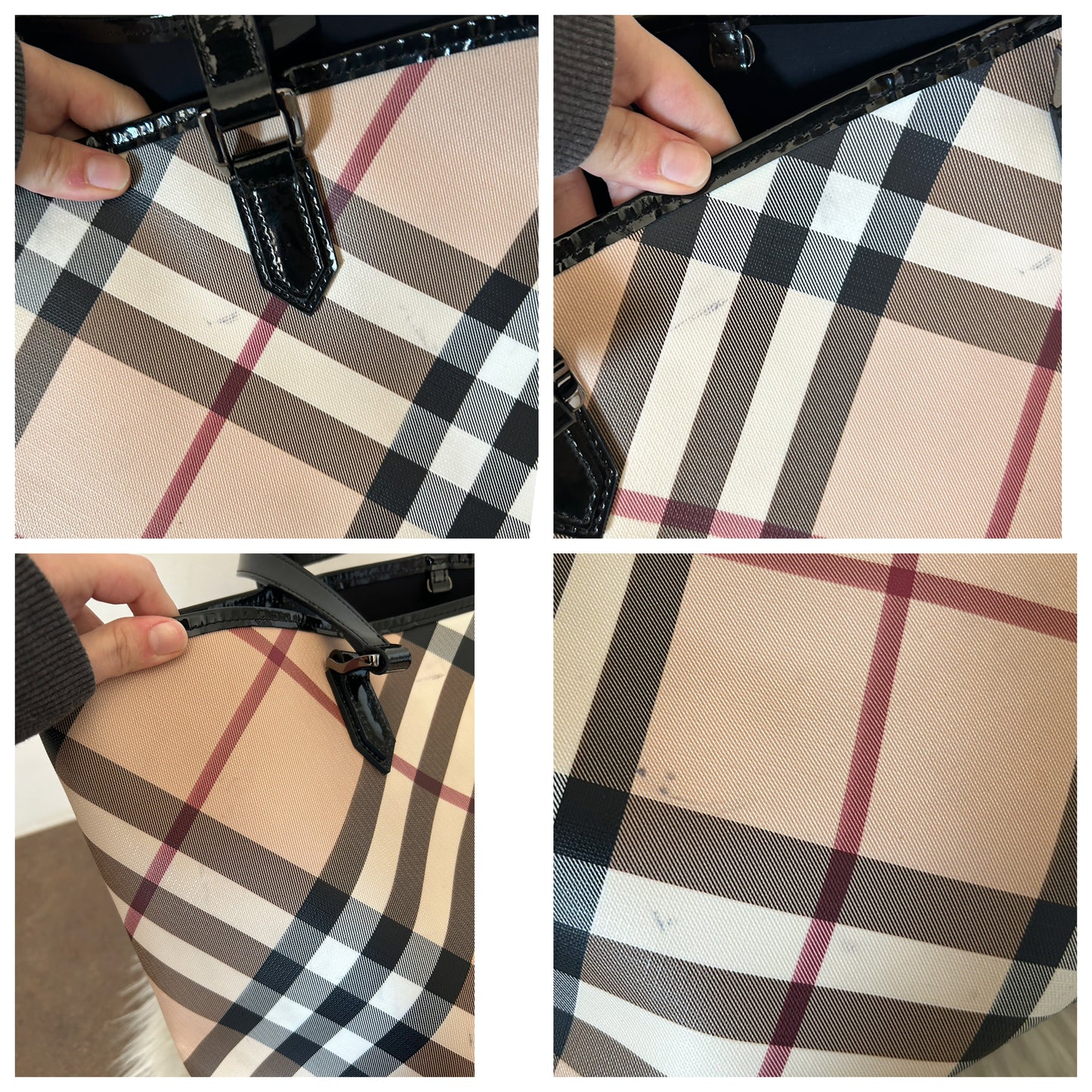Burberry tote bag Check