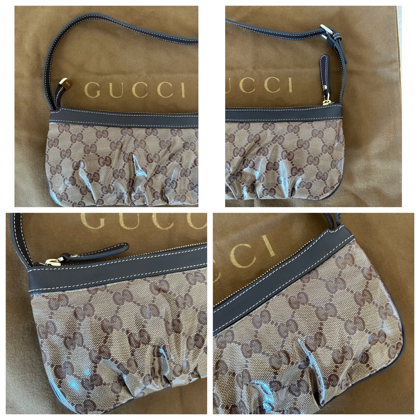 Gucci Pochette Crystal in monogram