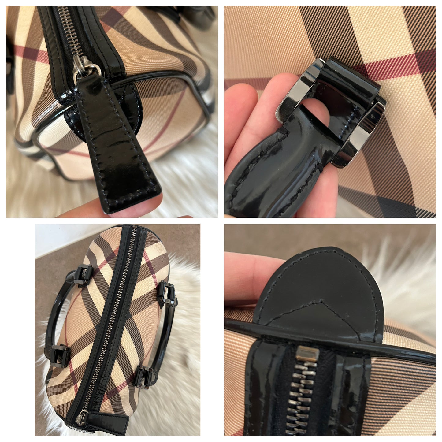 Burberry Bauletto Check misura media