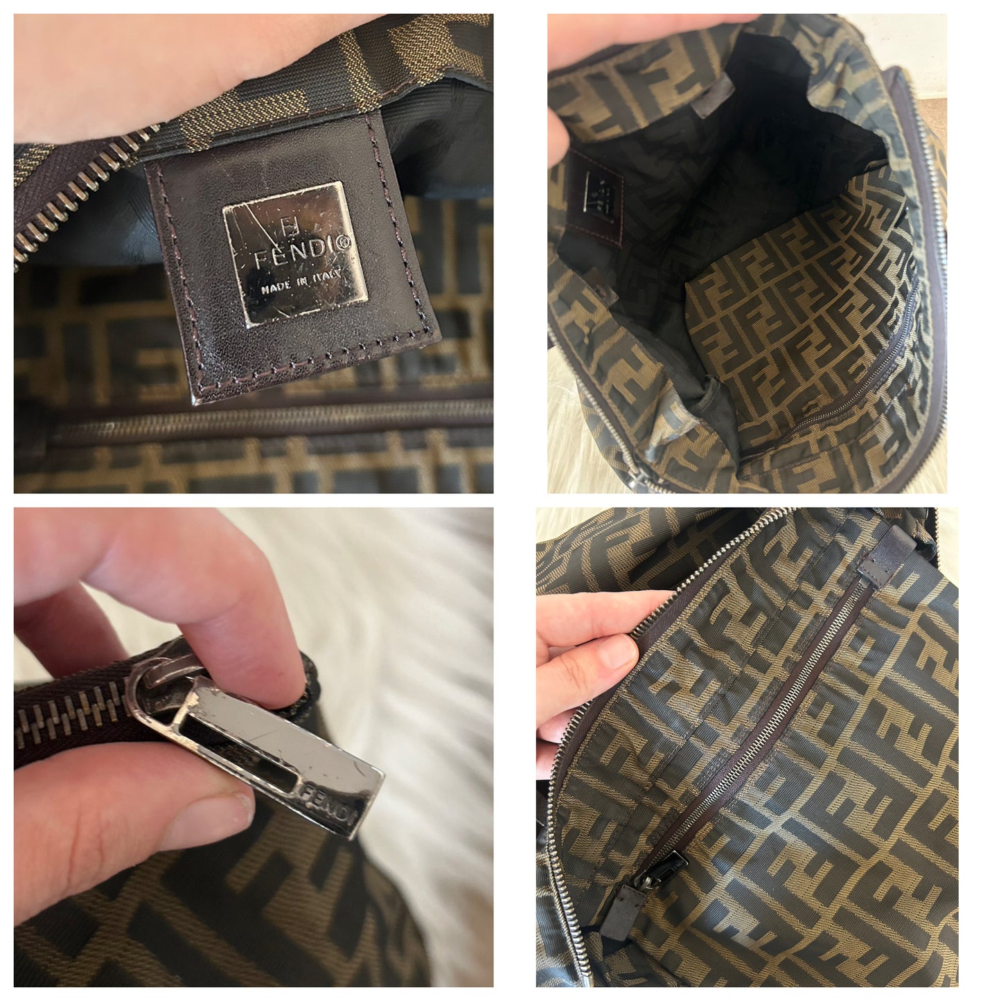 Fendi Roll Bag zucca