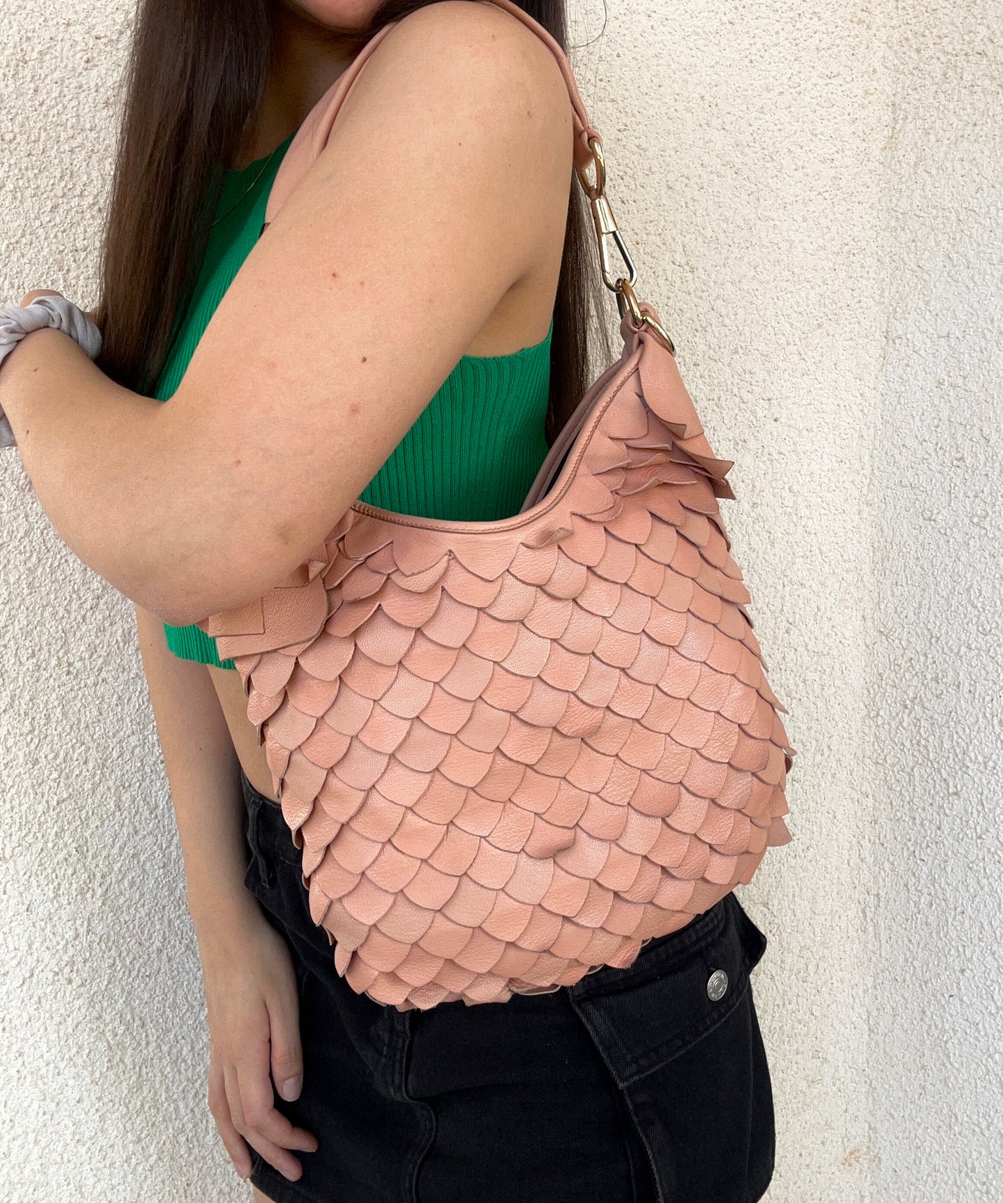 Yves Saint Laurent Mombasa Petal Bag rosa