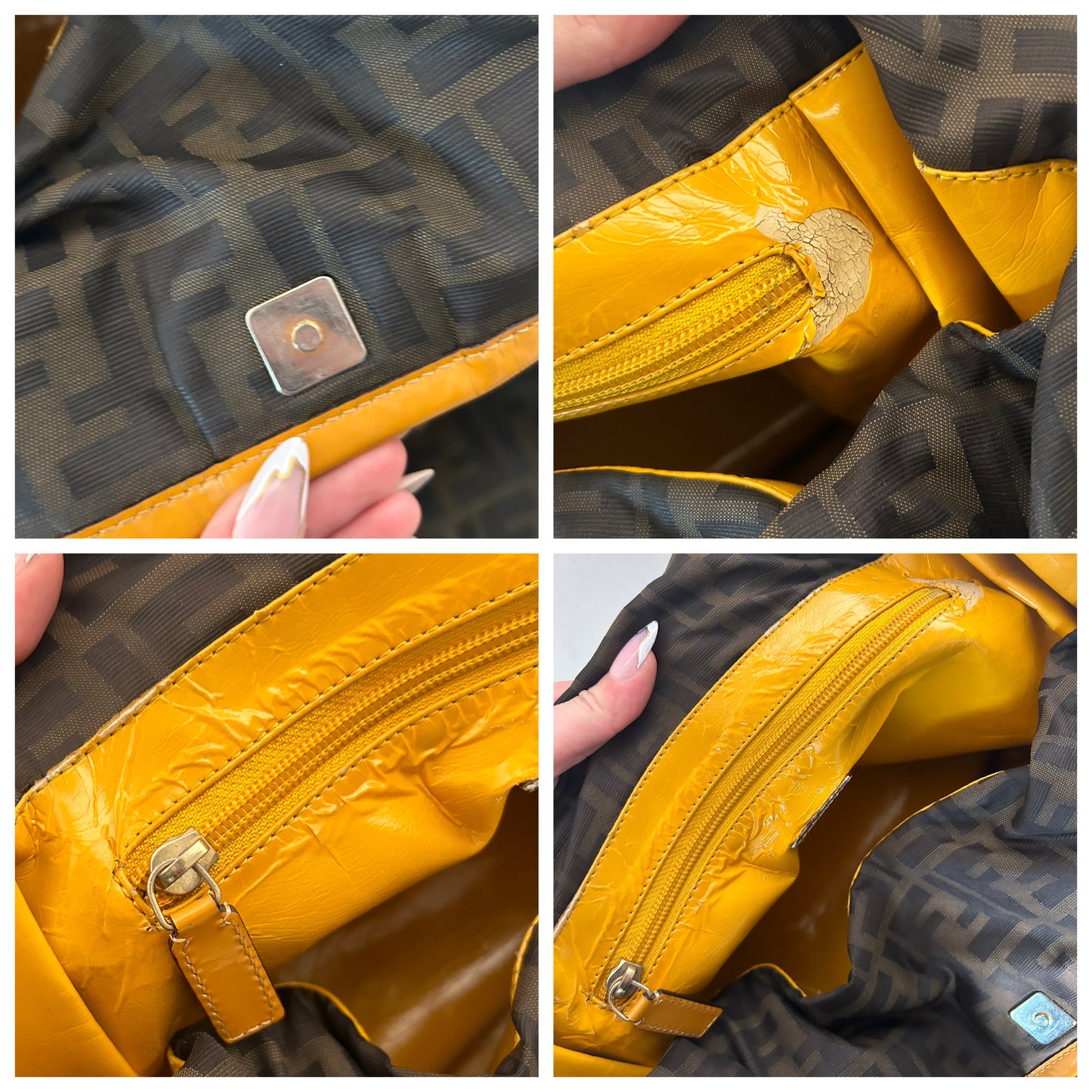 Fendi tote bag Chef zucca