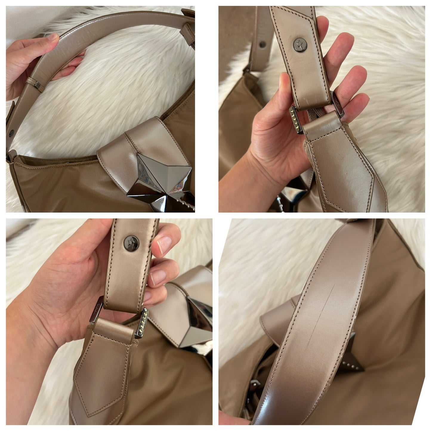 Tote bag Thierry Mugler beige