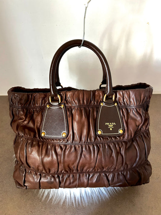 Prada Nappa Gaufrè tote