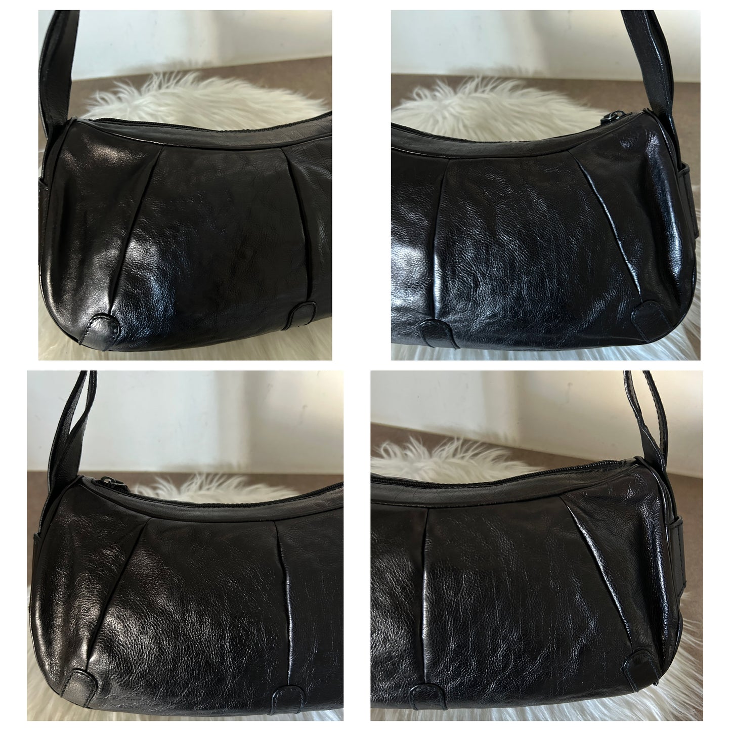Yves Saint Laurent Mombasa in pelle nera