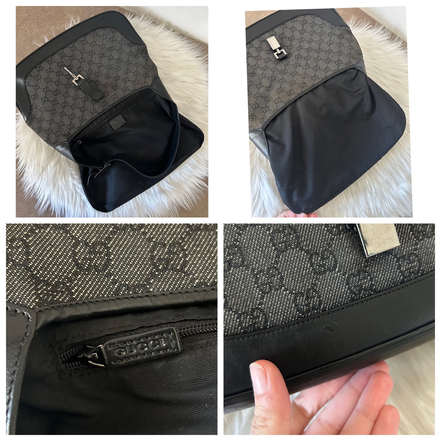 Gucci Jackie vintage medium in denim