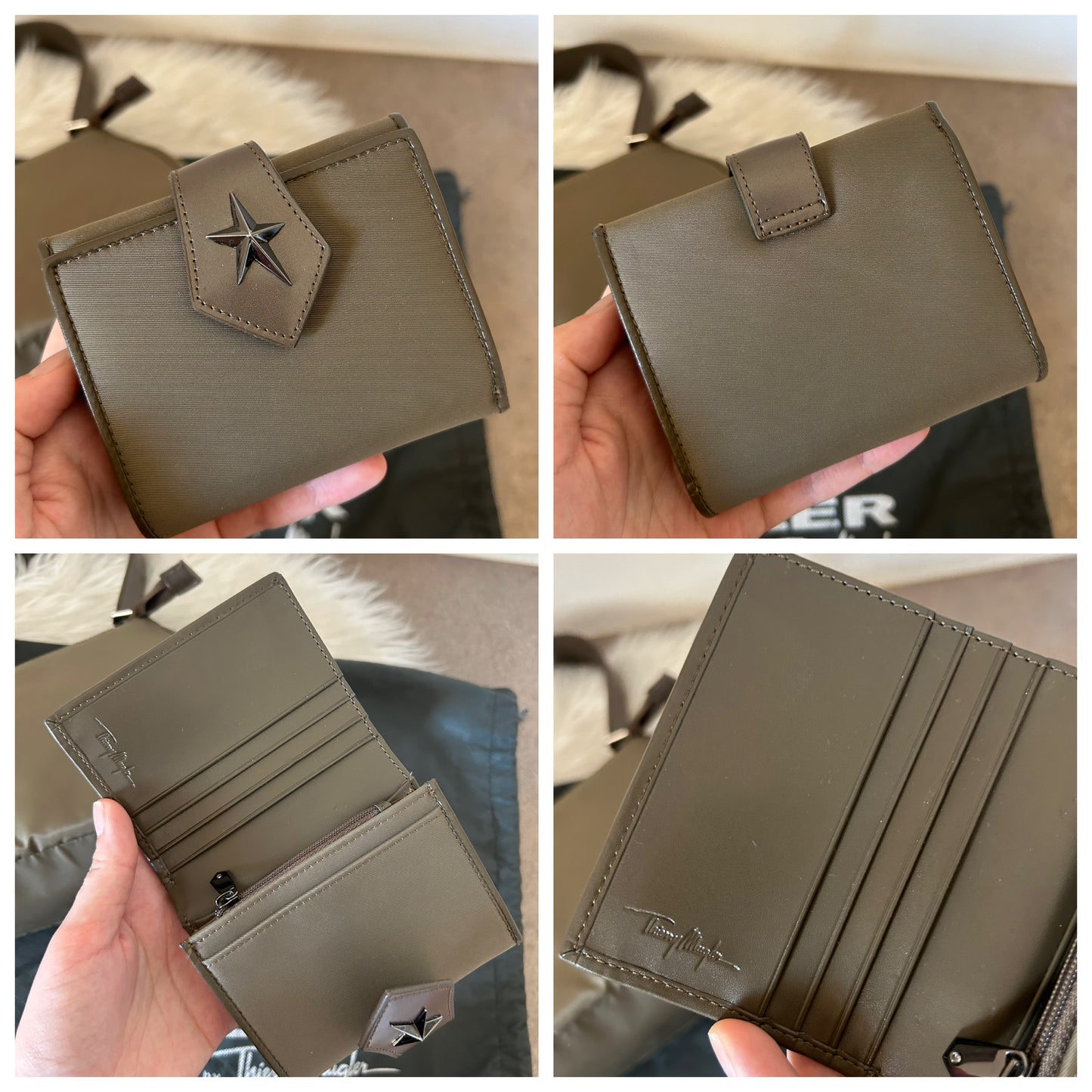 Thierry Mugler baguette con portafoglio
