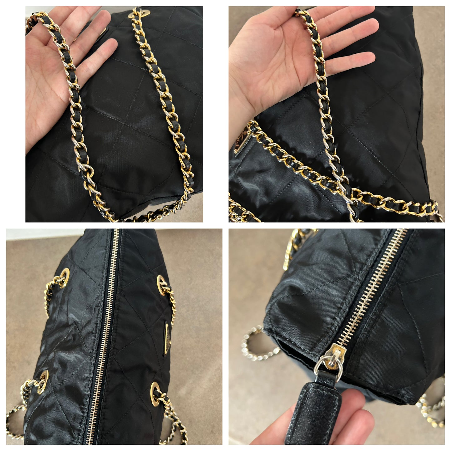 Prada tote bag trapuntata